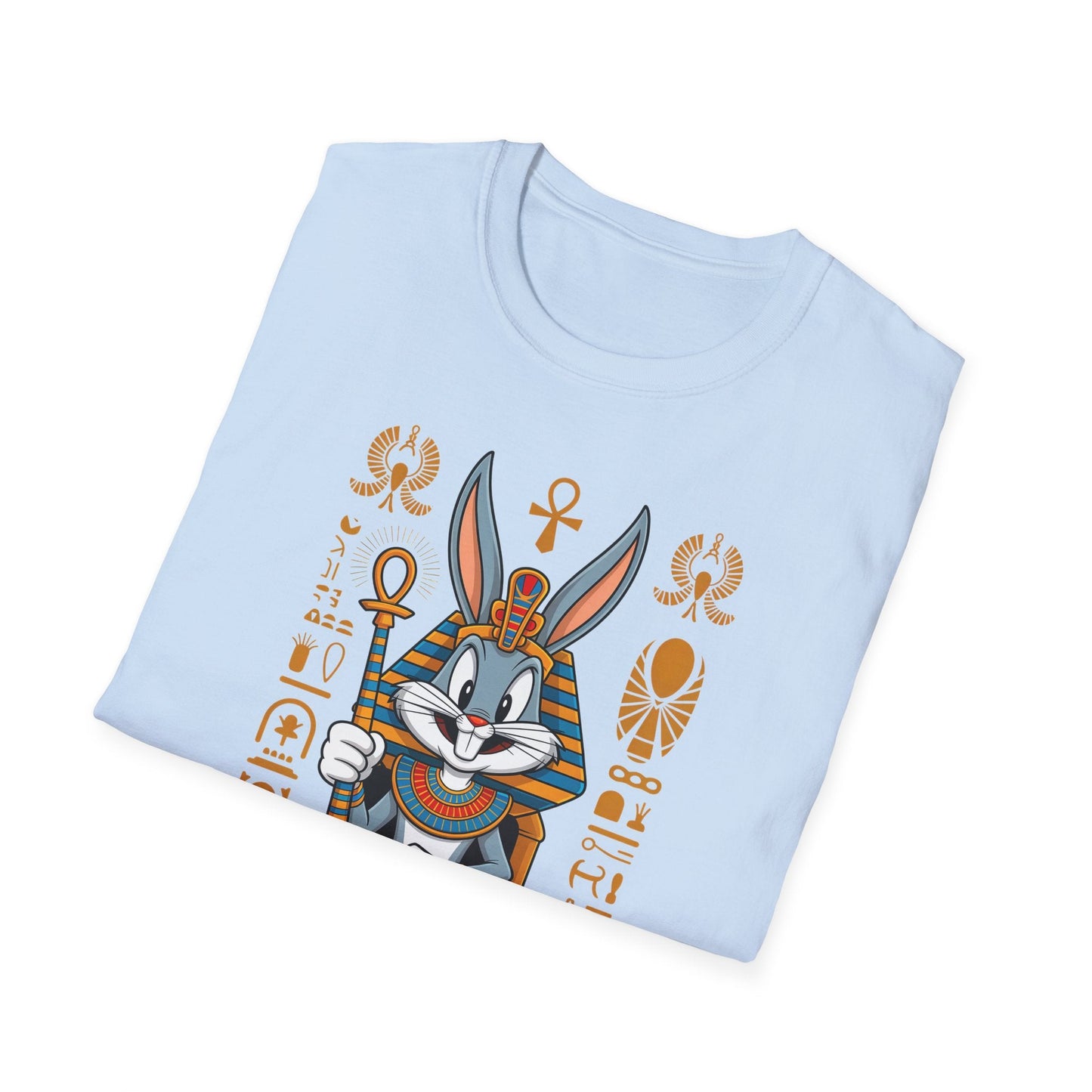 Bugs Bunny T Shirt Unisex Softstyle 64000 Cartoon Animation Tee Ring Spun Cotton