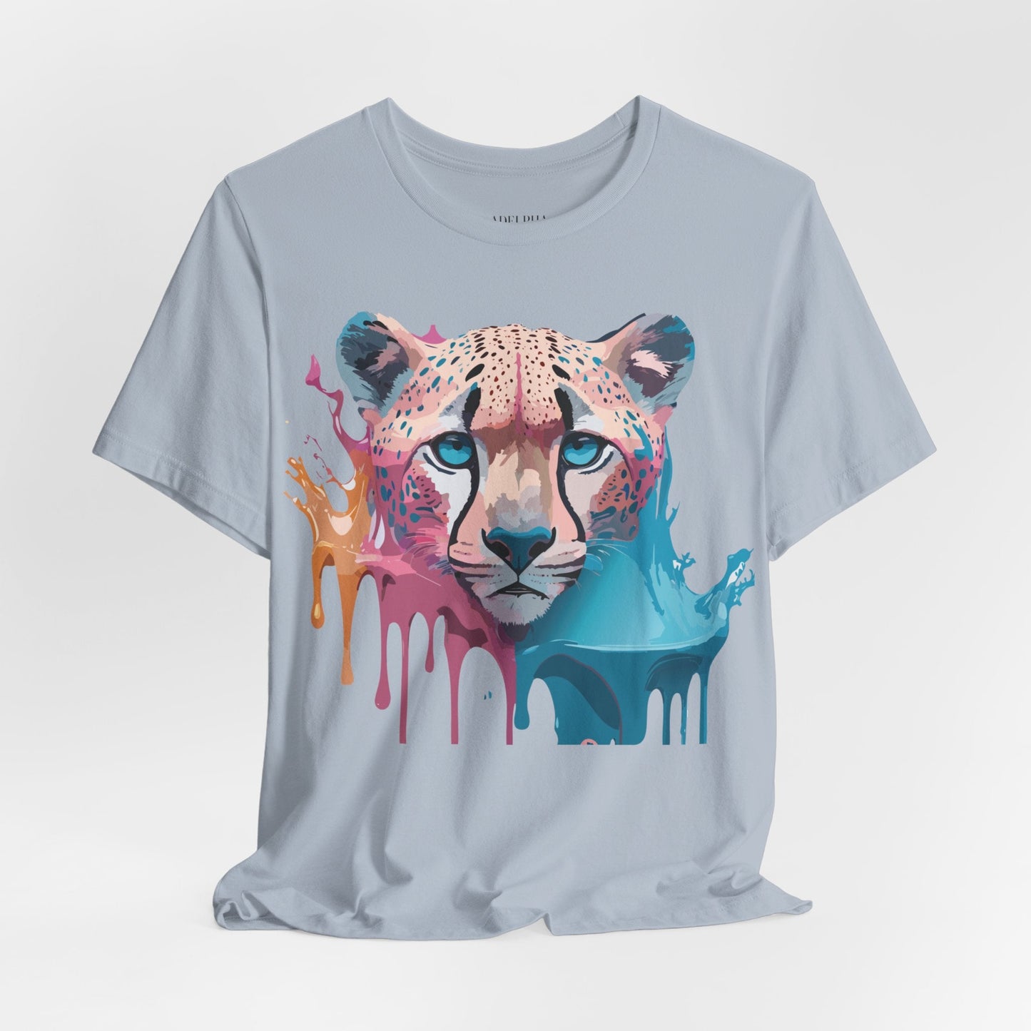 Cheetah Graphic Tee Unisex Jersey Short Sleeve Vintage Inspired Artwork Adelpha