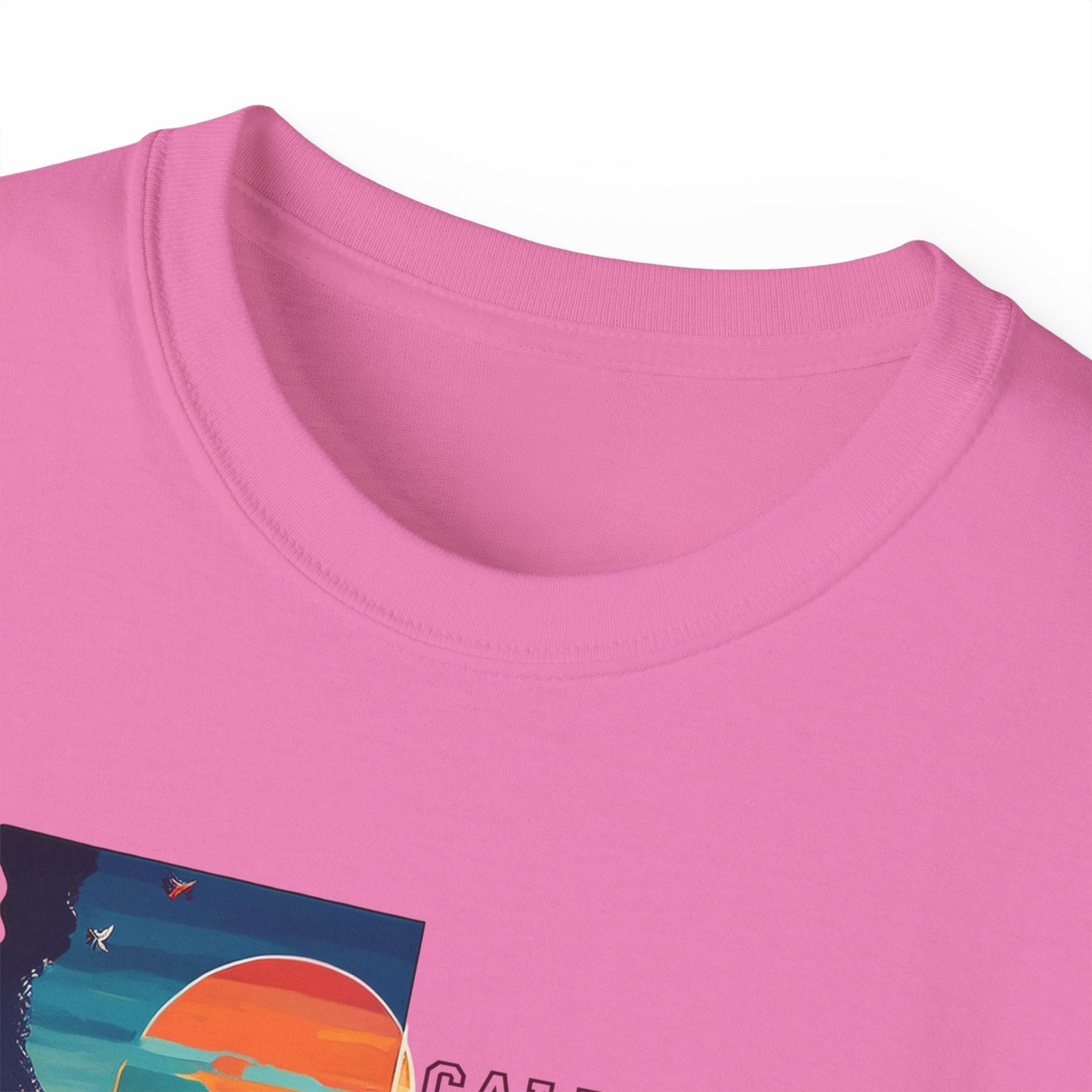 California Graphic Unisex Cotton T‑Shirt 2