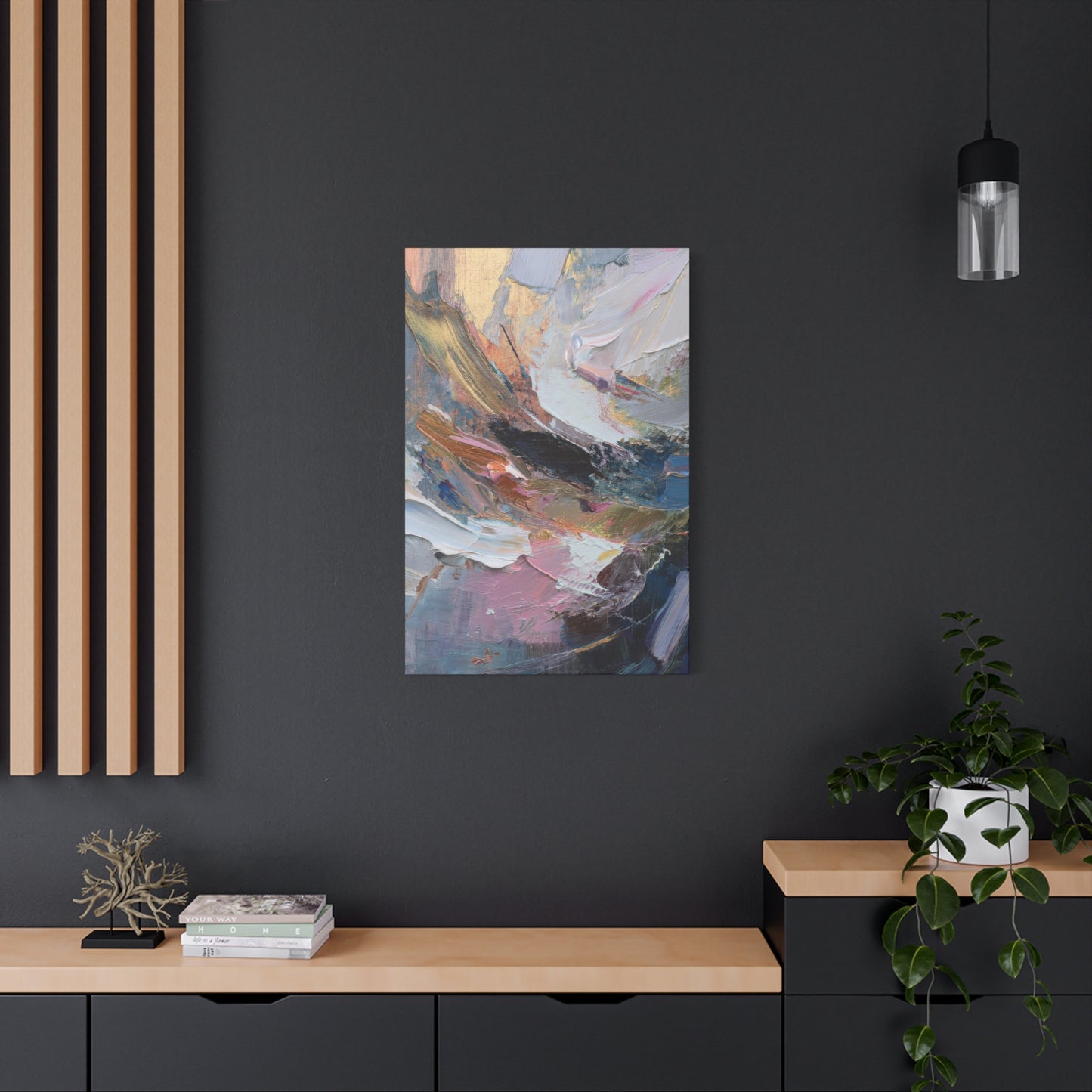 Abstract Oil Painting Print Canvas 20x24,20x30,24x30 24x32,24x36,30x40 32x48,36x48,40x60 Pine-Wood Inner Frame ABS-86