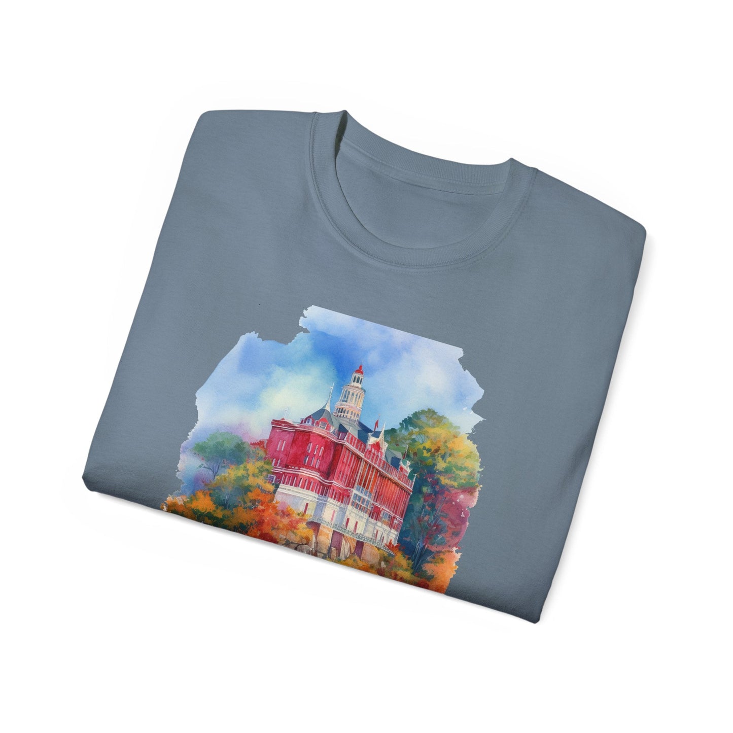 Connecticut Graphic Unisex Cotton T‑Shirt 2
