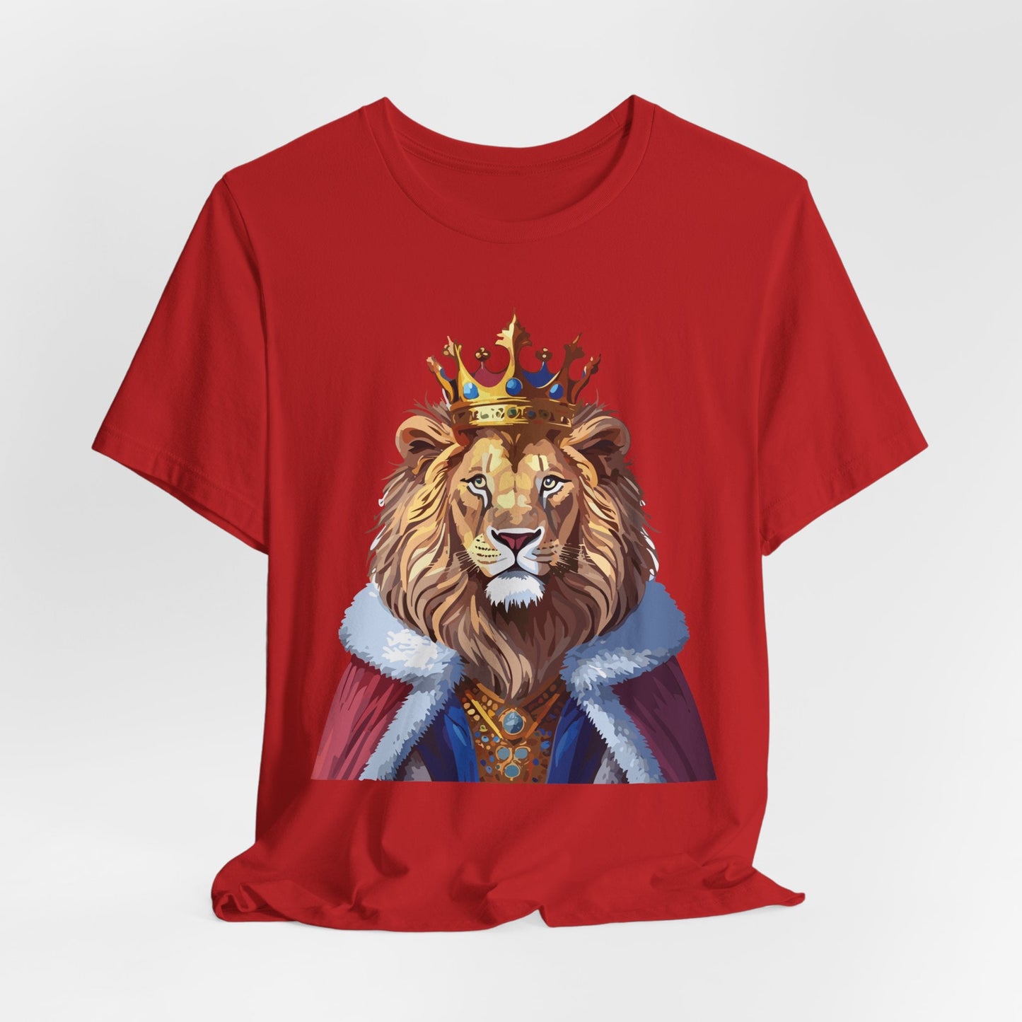 Unisex Animal Tee Shirt With Wild Animal Art Design Softstyle Comfort Tee Gildan 64000