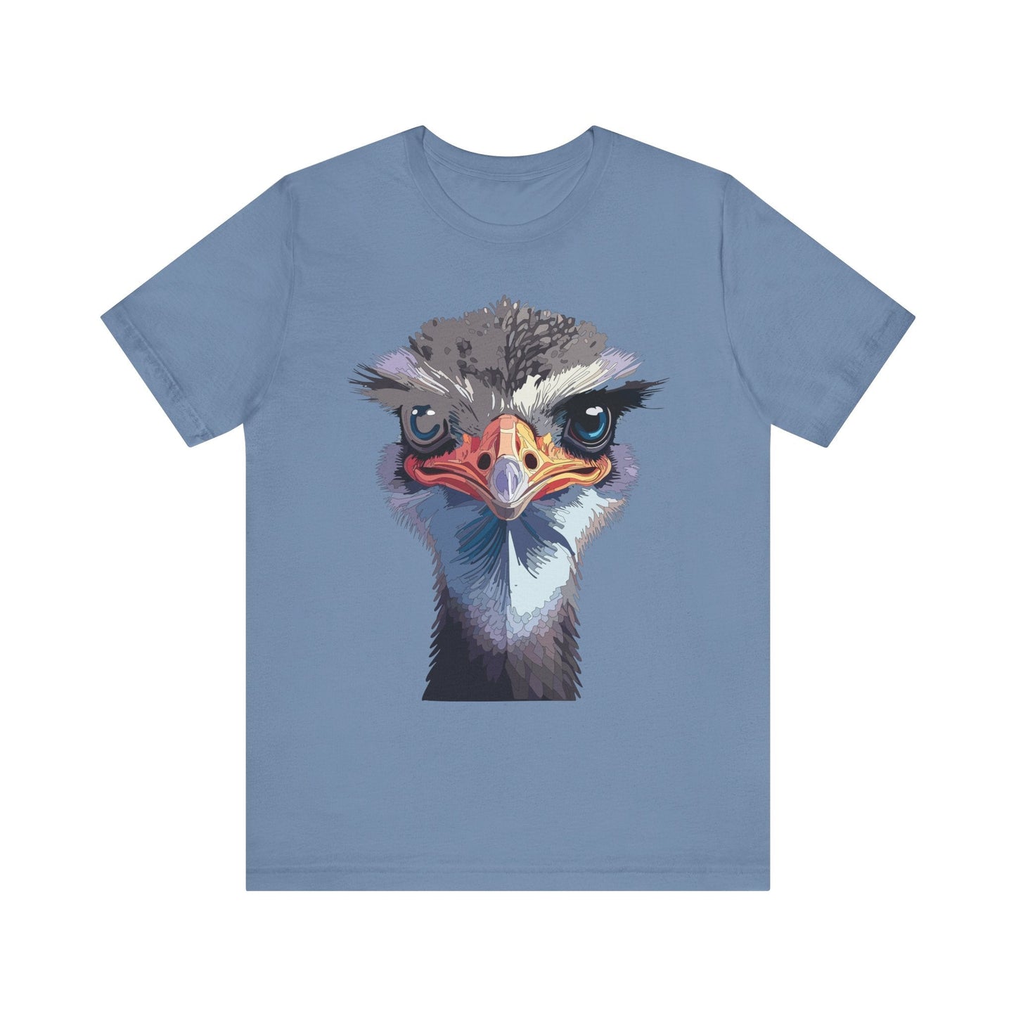 Unisex Animal Tee Shirt With Art Design Wild Animals Shirt Gildan Softstyle 64000