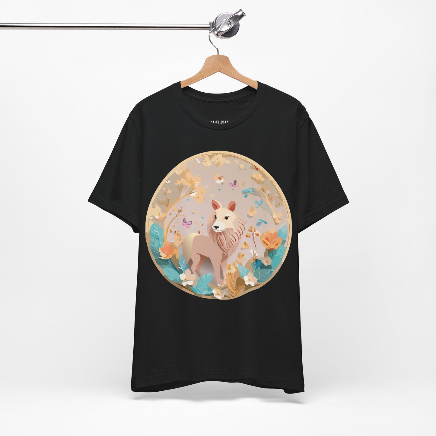 Unisex Graphic Tee With Original Vintage Inspired Art By Adelpha Premium Short Sleeve Casual Shirt
