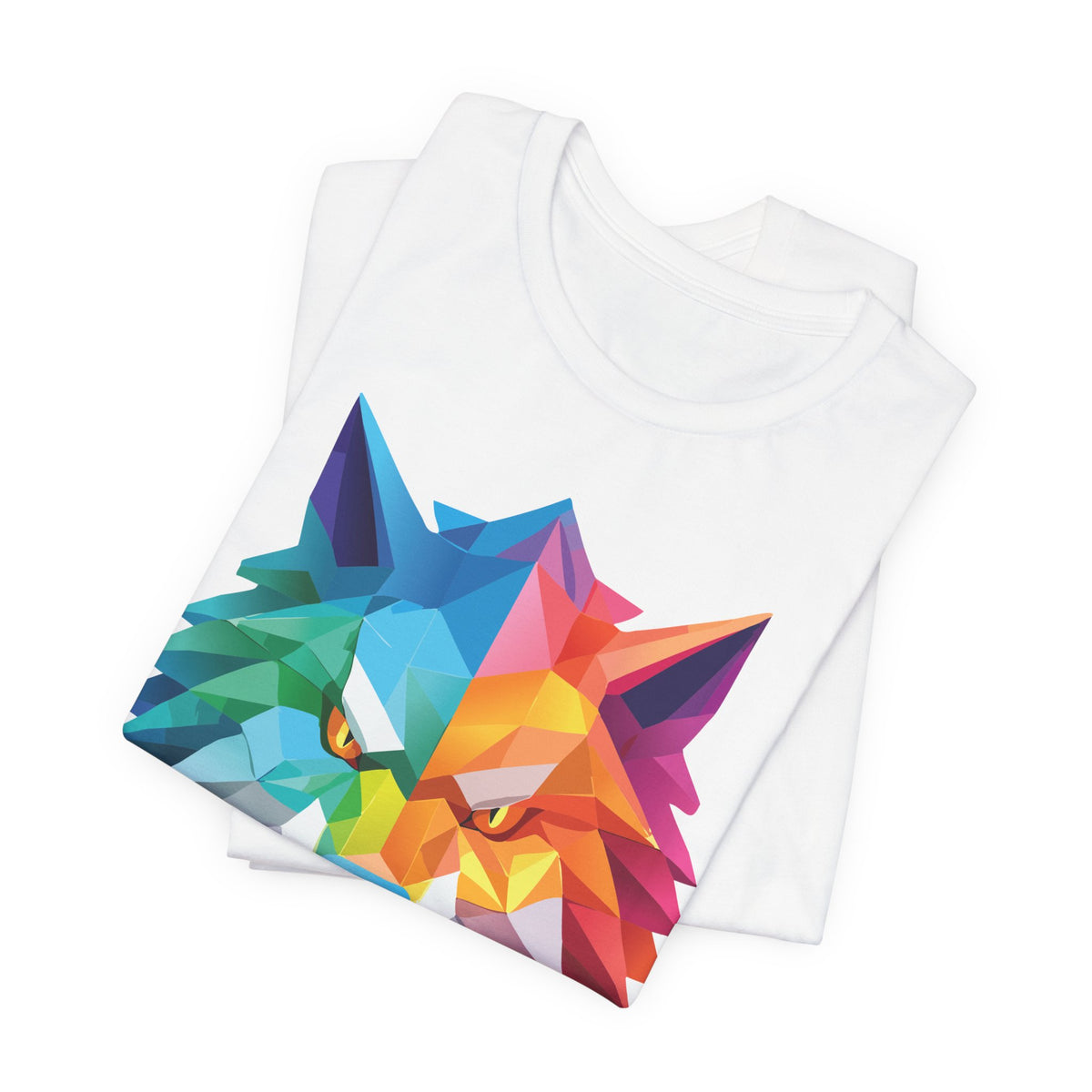 Wild Animals  Graphic Unisex Cotton Bella+Canvas Tee with Art Animal Design ab49