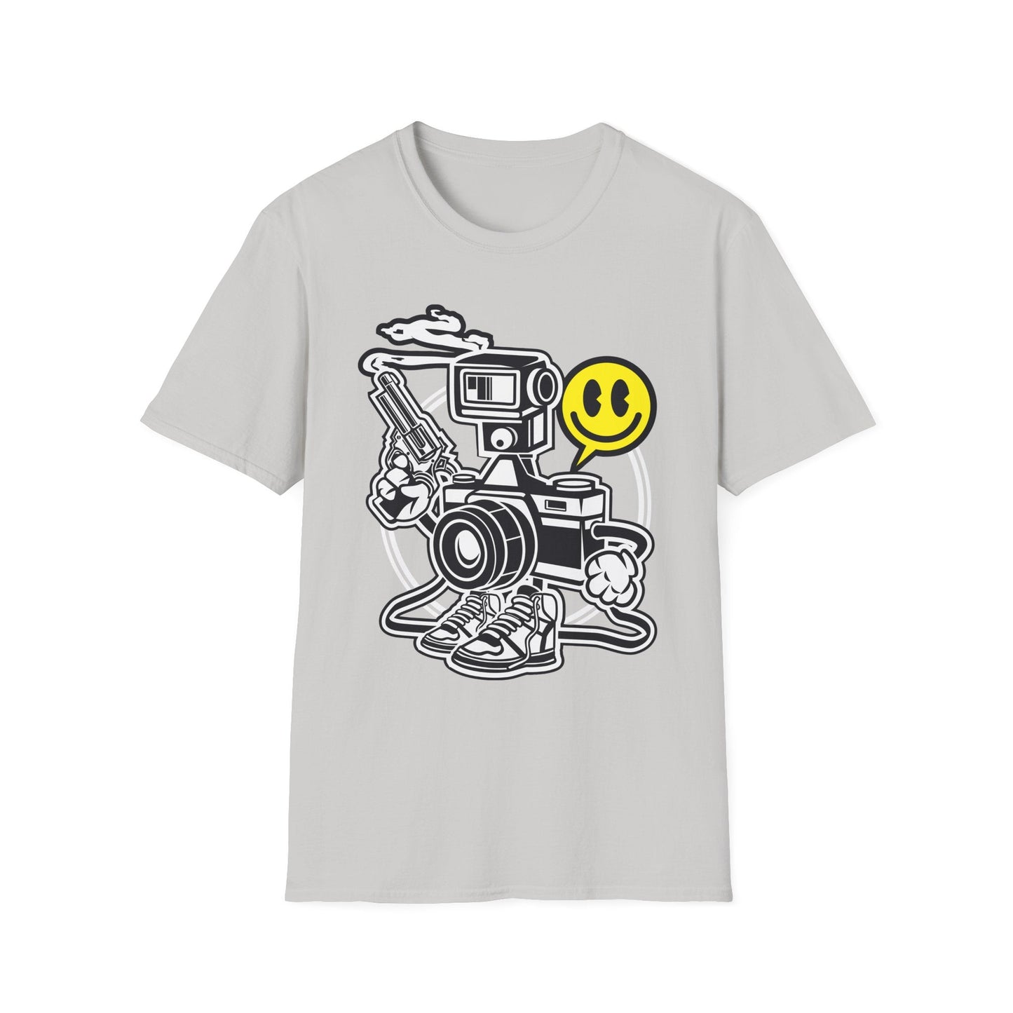 Cartoon T Shirt Animation Graphic Tee Unisex Funny Tee Shirt Gildan Softstyle 64000