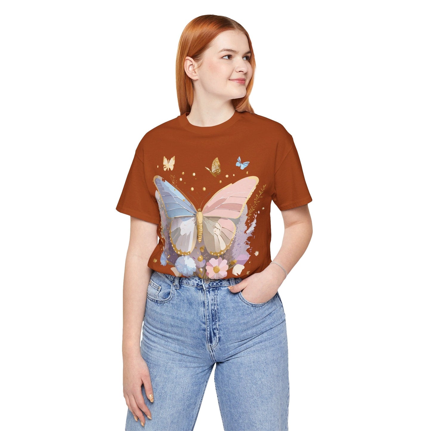 Butterfly Graphic Tee By Adelpha Unisex Jersey Short Sleeve Shirt