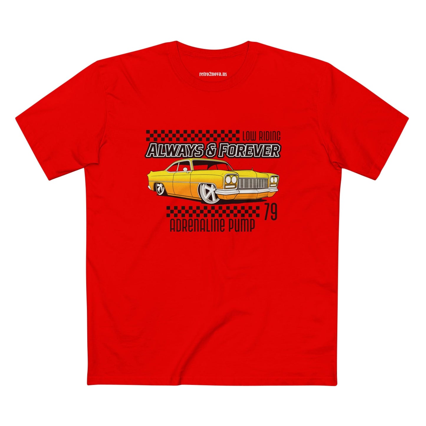 Retro Car Tee Unisex Vintage Car Shirt With Original Art RC-6 Premium Cotton Soft Breathable Comfort