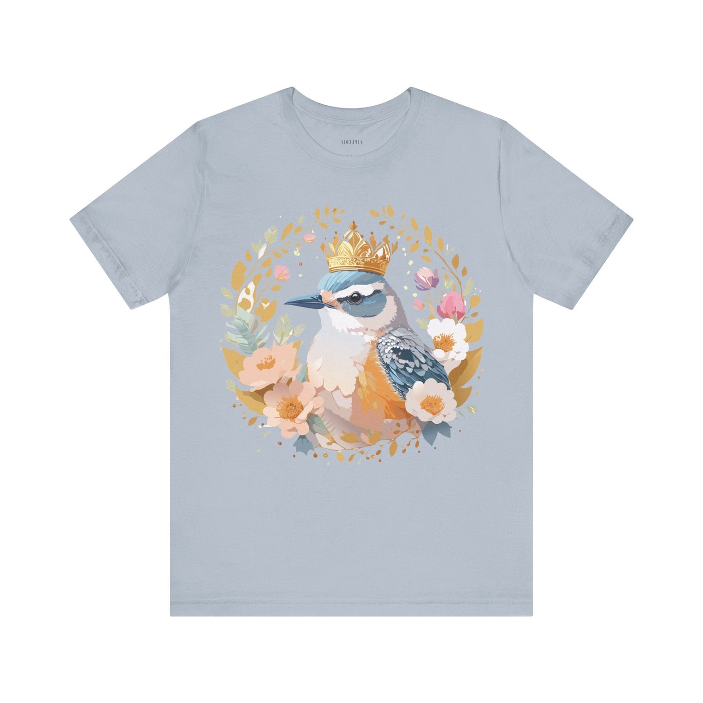 Medallion Graphic Unisex 100 Cotton Vintage Animal Medal Artwork Tee 33