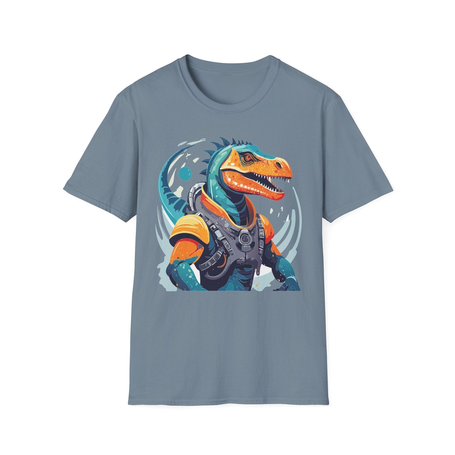 Gildan Alien Cosmos T Shirt Unisex Softstyle 64000 Cotton Tee With Alien Art Design Graphic Print