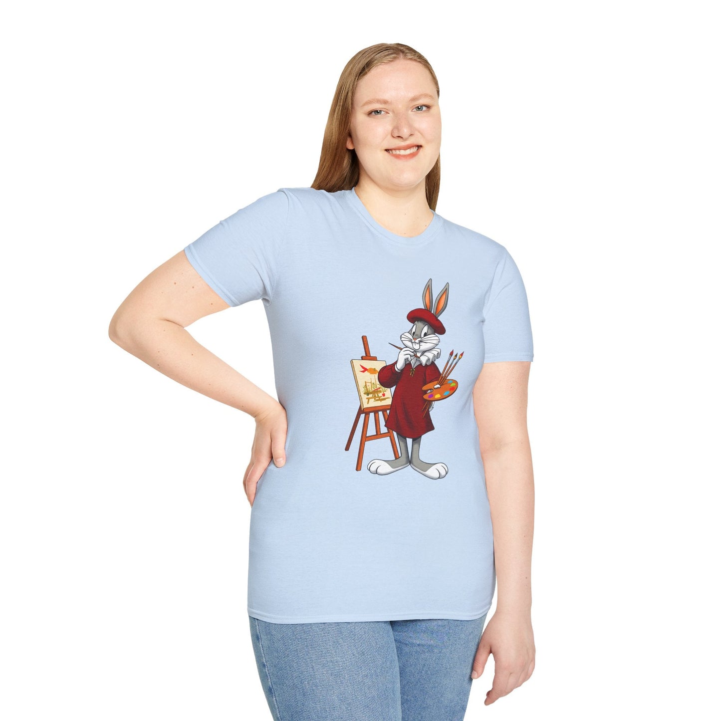 Bugs Bunny Cartoon Shirt Unisex Tee Shirt With Classic Animation Design Graphic Artwork