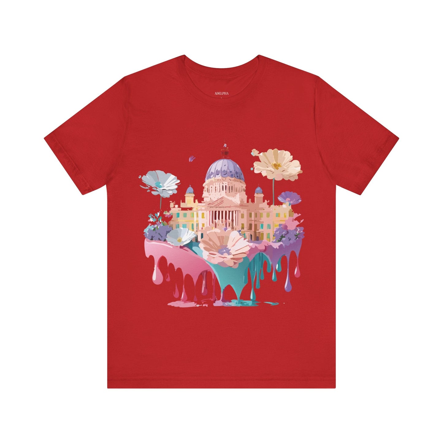 Madrid Tourist Shirt Graphic Tee Unisex Vintage Inspired Art Design Adelpha Brand