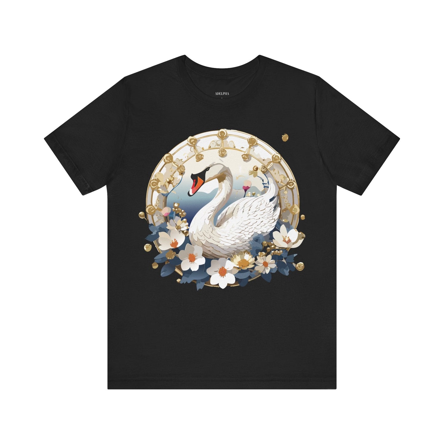 Medallion Graphic Unisex 100 Cotton Vintage Animal Medal Artwork Tee 44
