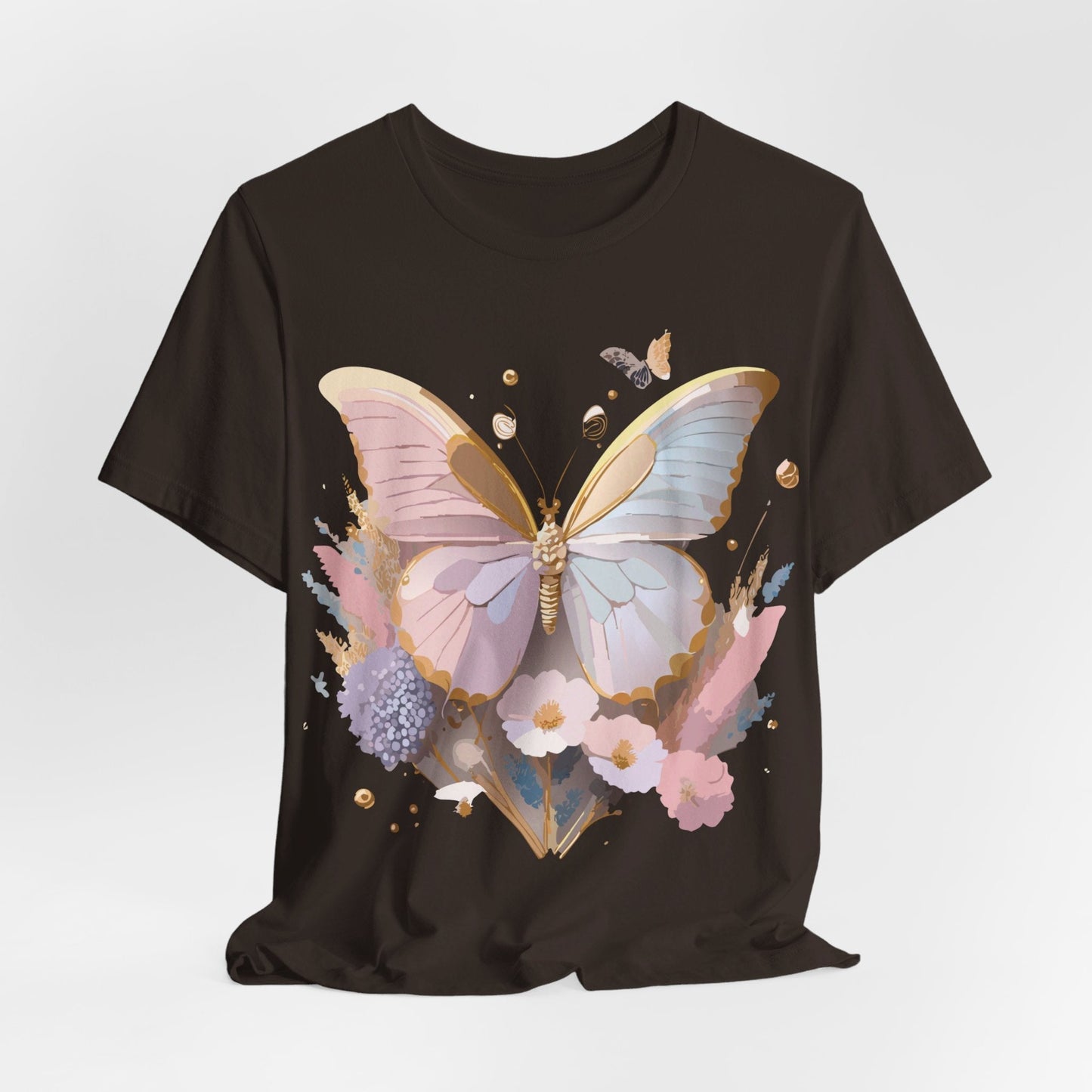 Butterfly Graphic Tee Unisex Vintage Inspired Art Adelpha Apparel Collection