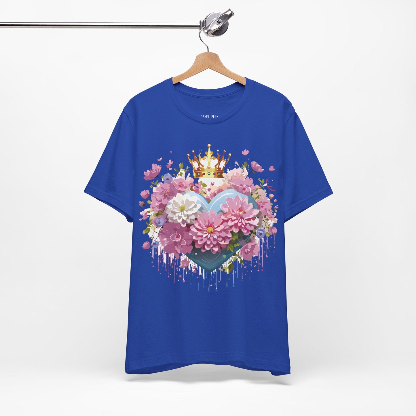 Valentine Graphic T Shirt Unisex Adelpha Vintage Inspired Artwork Tee Premium Short Sleeve