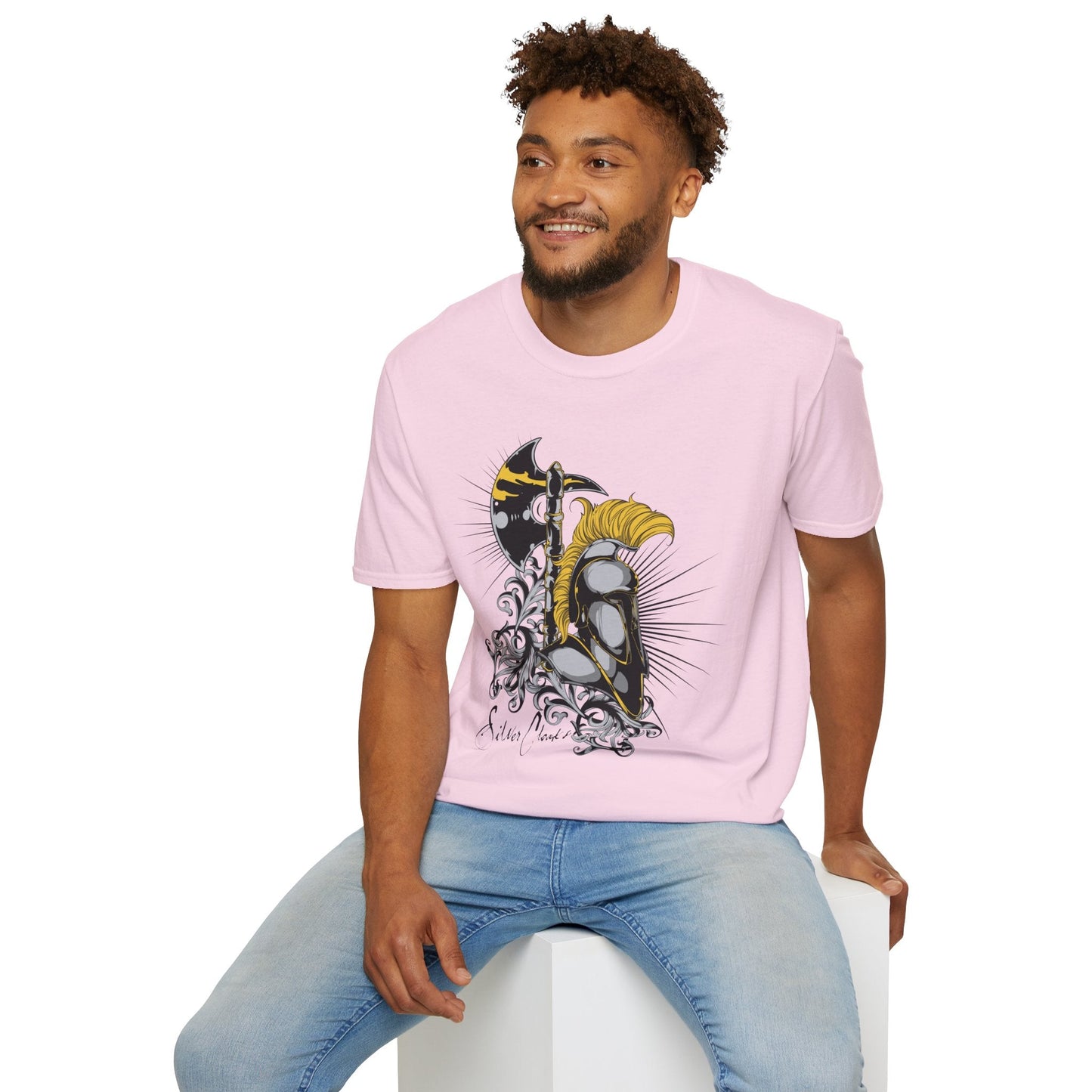 Unisex Art Graphic Shirt 100 Percent Ring Spun Cotton Softstyle Tee For Everyday Comfort And Style