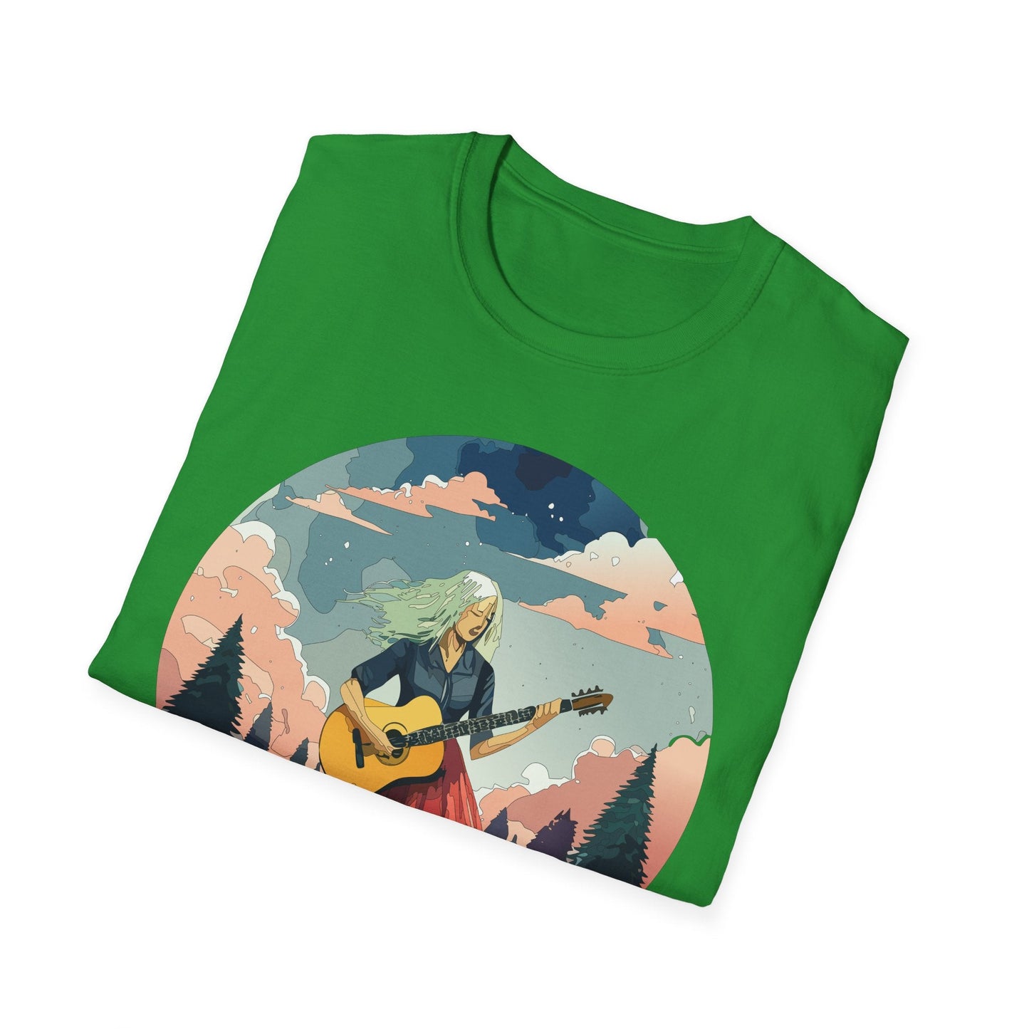 Womens Graphic T Shirt Art Design Ladies Tee Softstyle Gildan 64000 100 Percent Cotton