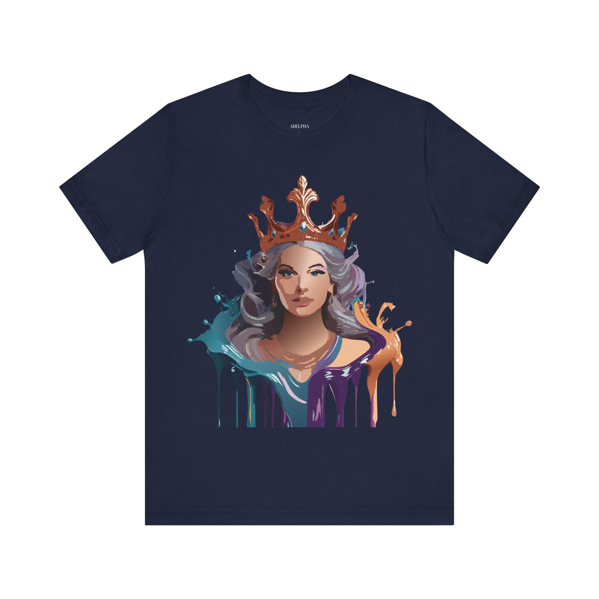 Music Graphic Unisex Cotton Bella+Canvas Tee with Art Design n200