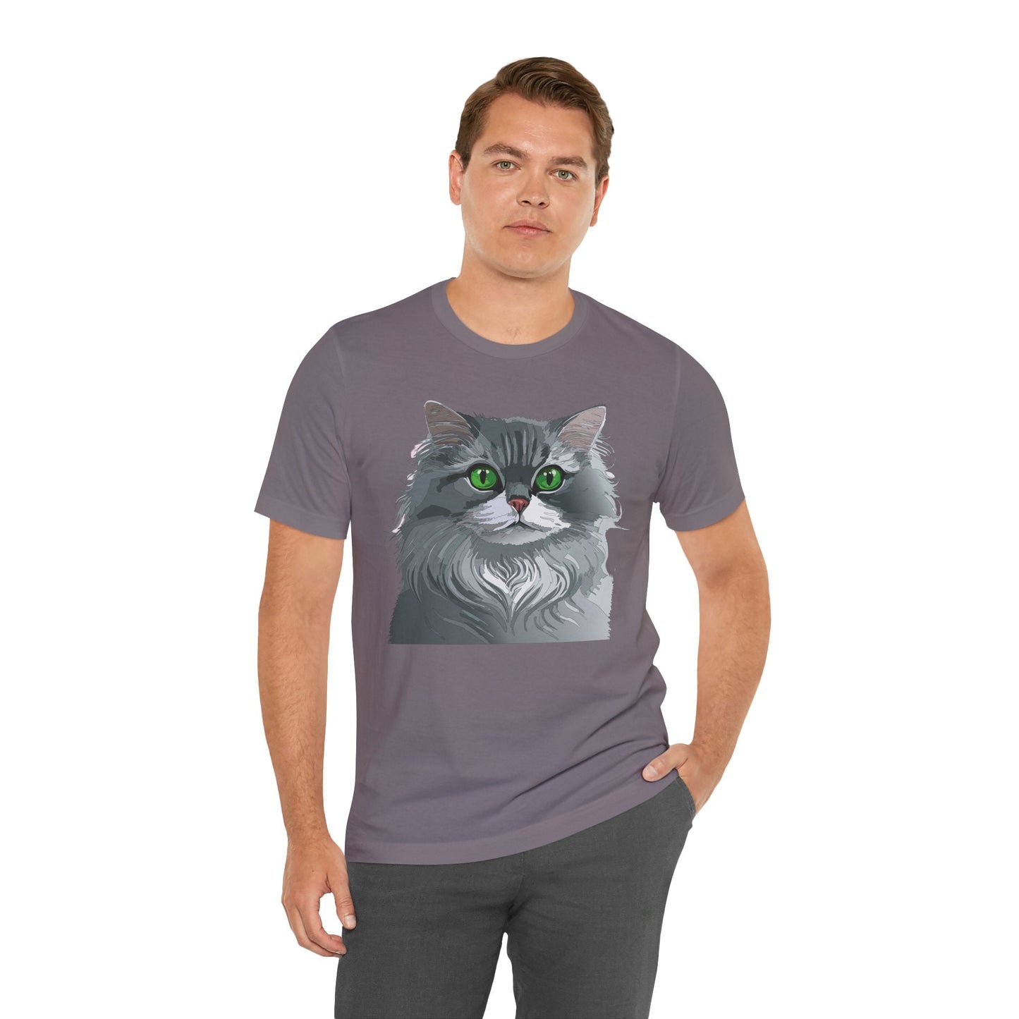 Unisex Animal Shirt With Art Design Animals Tee Short Sleeve Jersey Style Wild Animals Shirt