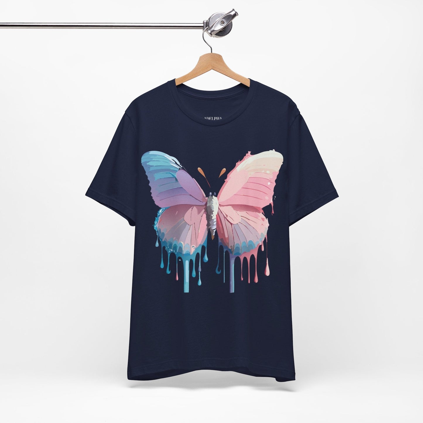 Adelpha Butterfly Graphic Tee Unisex Short Sleeve Art Design Shirt