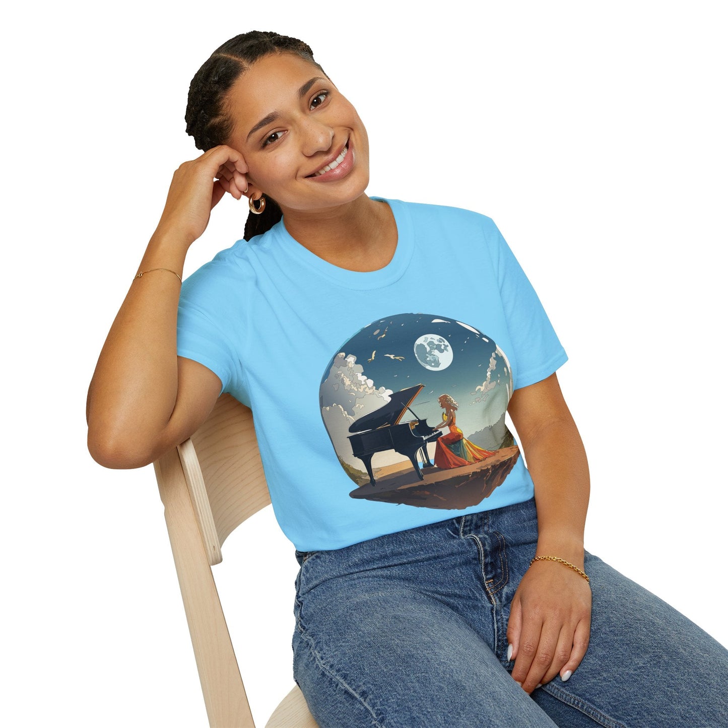 Womens Graphic T Shirts Art Design Shirt Gildan Softstyle 64000 Cotton Tee Unisex Comfort