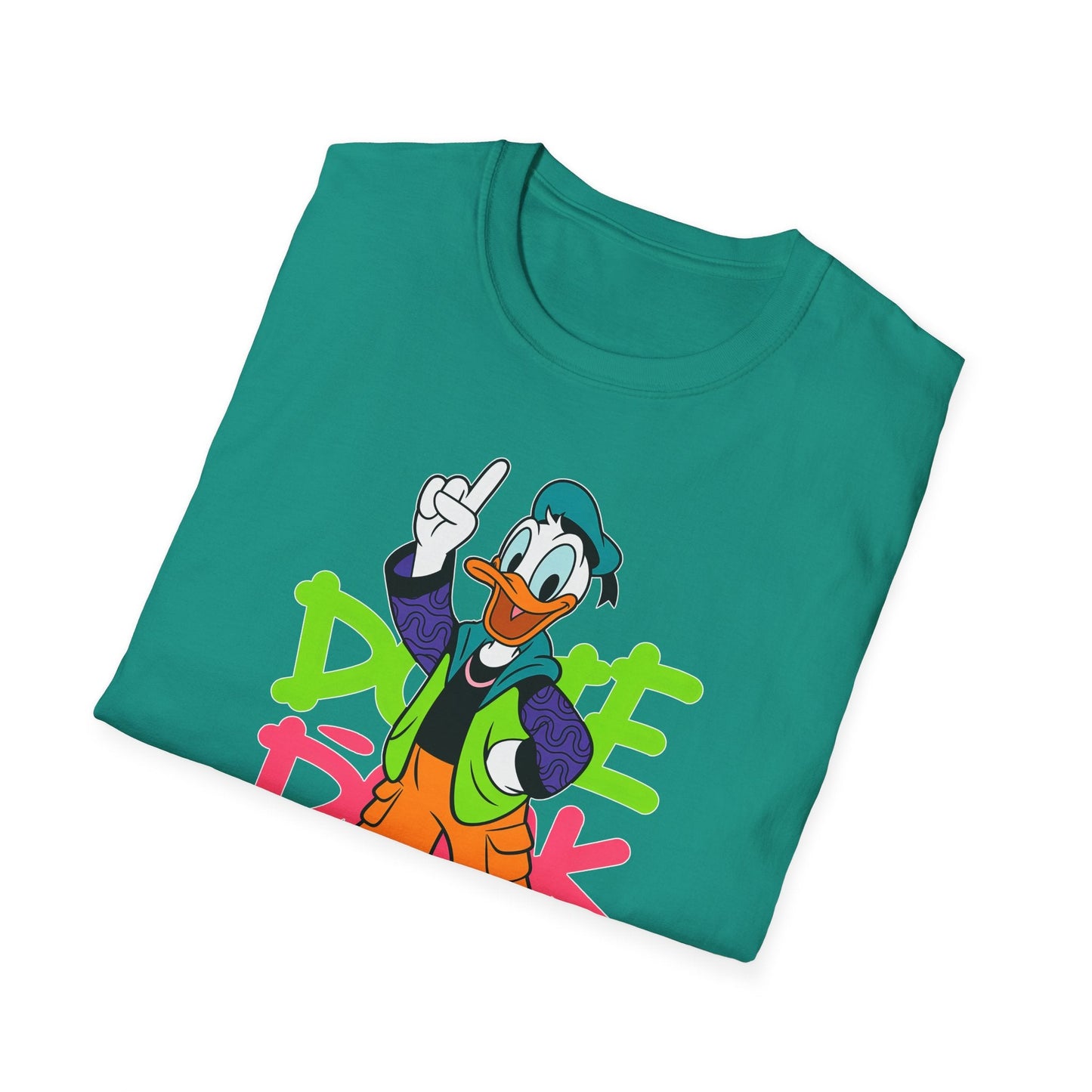 Unisex Cartoon T Shirt Animation Graphic Tee Funny Animals Softstyle 100 Percent Ring Spun Cotton