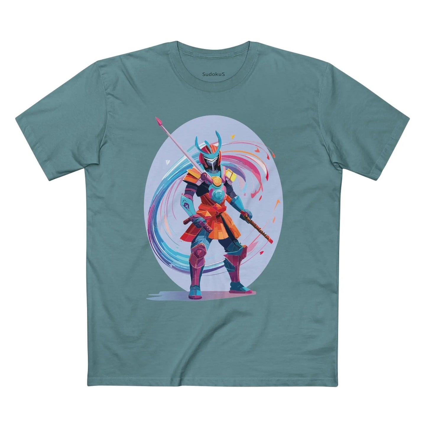 Samurai Graphic Unisex 100 Cotton Staple Tee 19