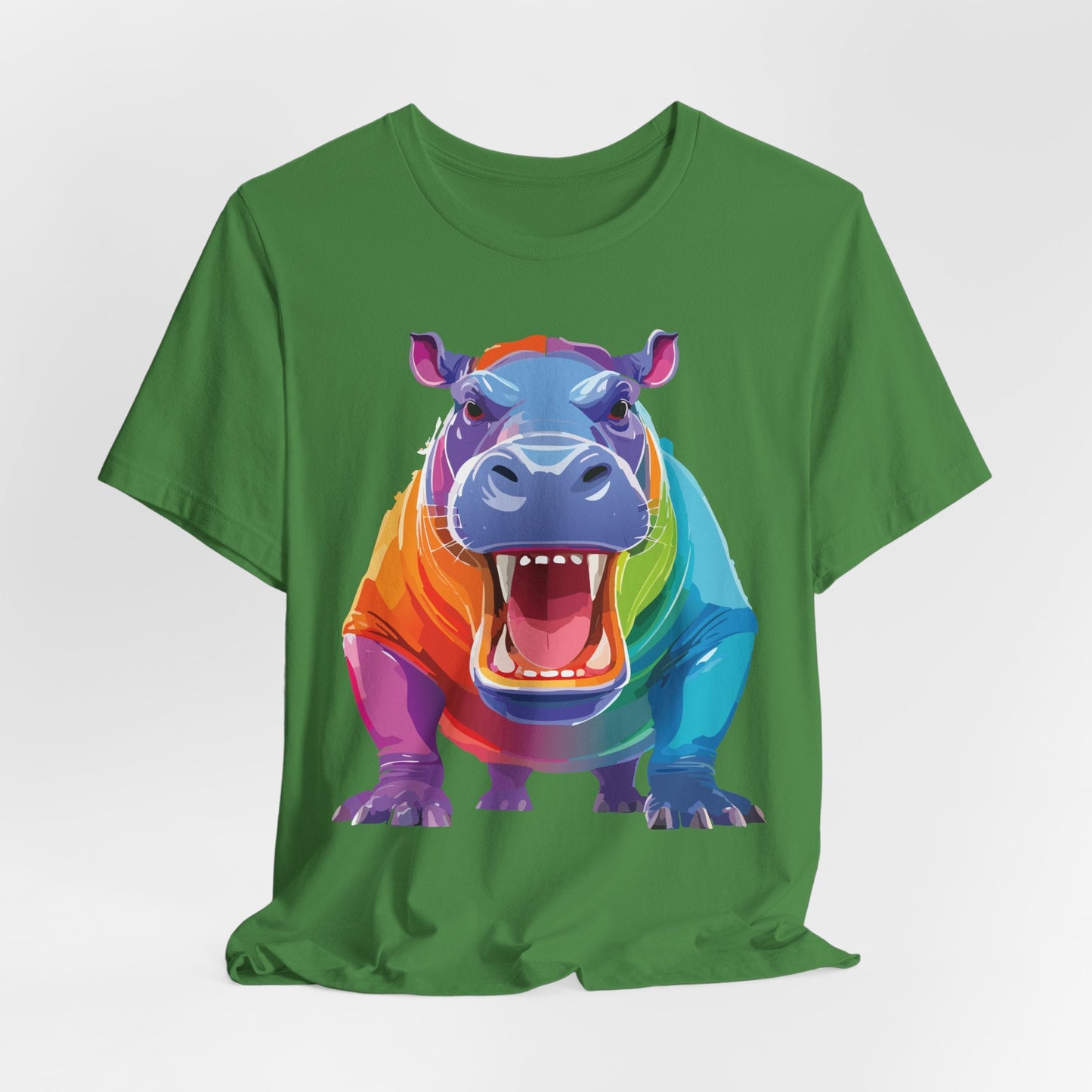 Unisex Animal Tee Shirt With Art Design Wild Animals Graphic Tee For Men Women All Sizes