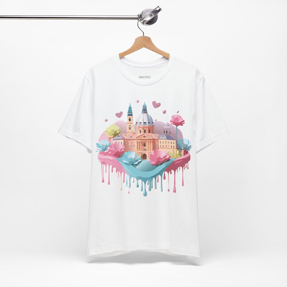 Unisex Cotton Bella+Canvas Tee with Prague