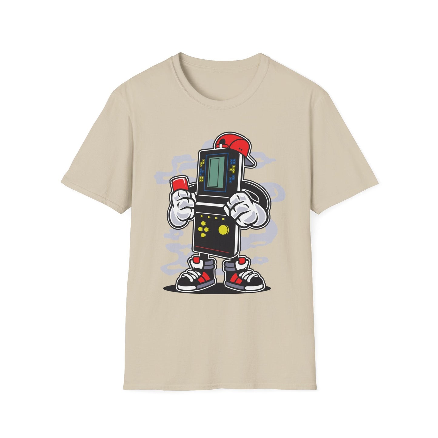 Cartoon T Shirt Animation Funny Unisex Softstyle 100 Percent Ring Spun Cotton Tee