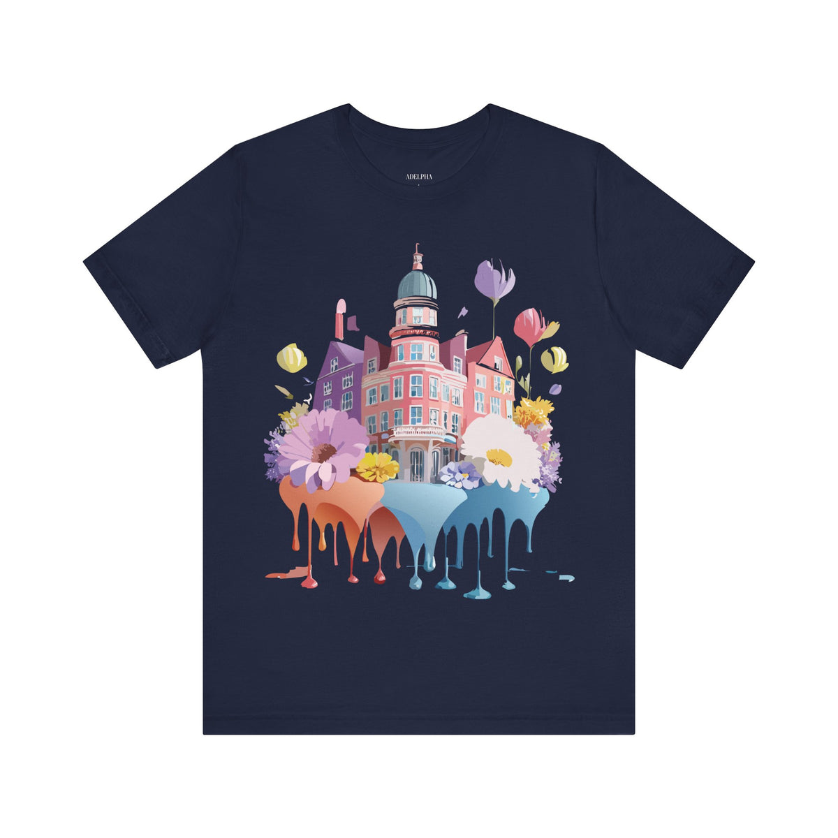 Unisex Cotton Bella+Canvas Tee with Amsterdam