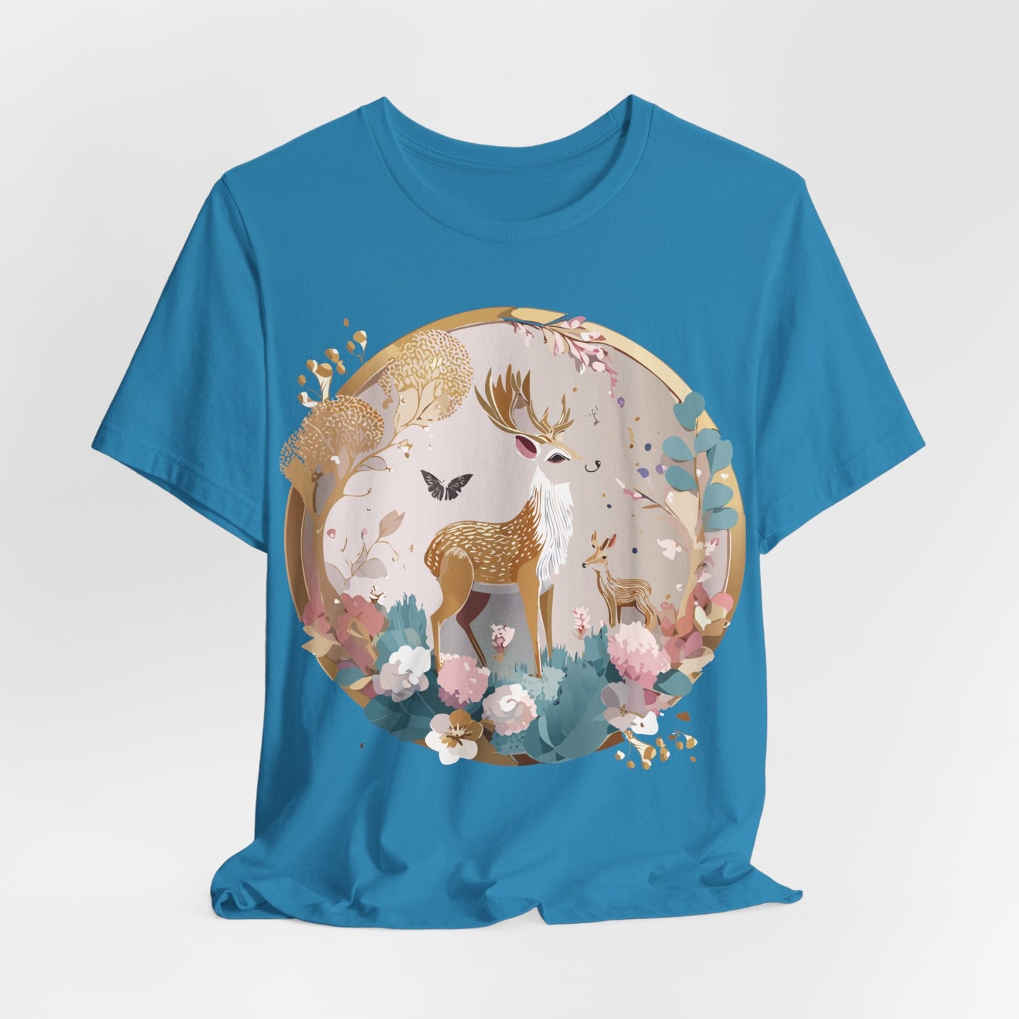 Medallion Graphic T Shirt Unisex Adelpha Vintage Inspired Artwork Short Sleeve Tee