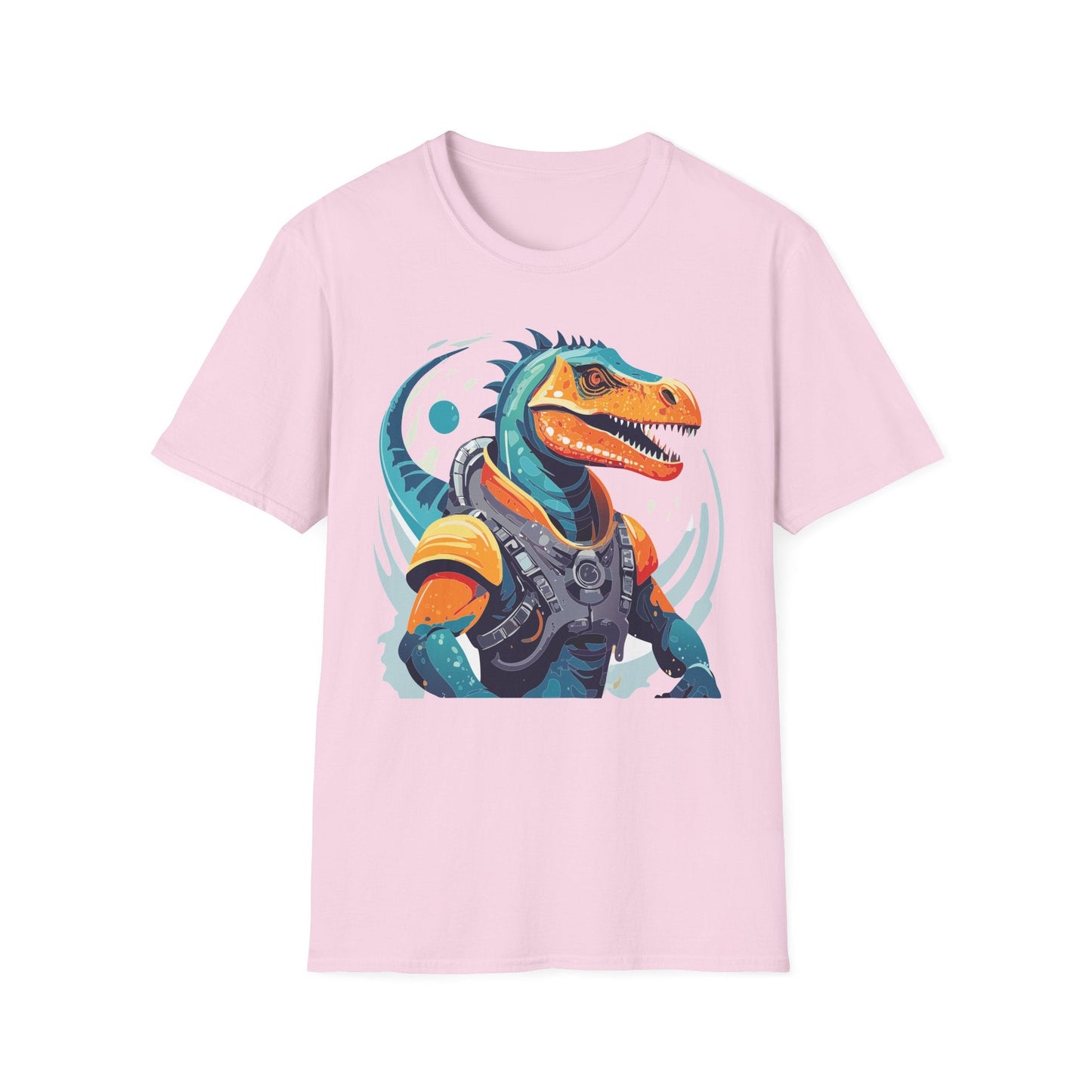 Gildan Alien Cosmos T Shirt Unisex Softstyle 64000 Cotton Tee With Alien Art Design Graphic Print