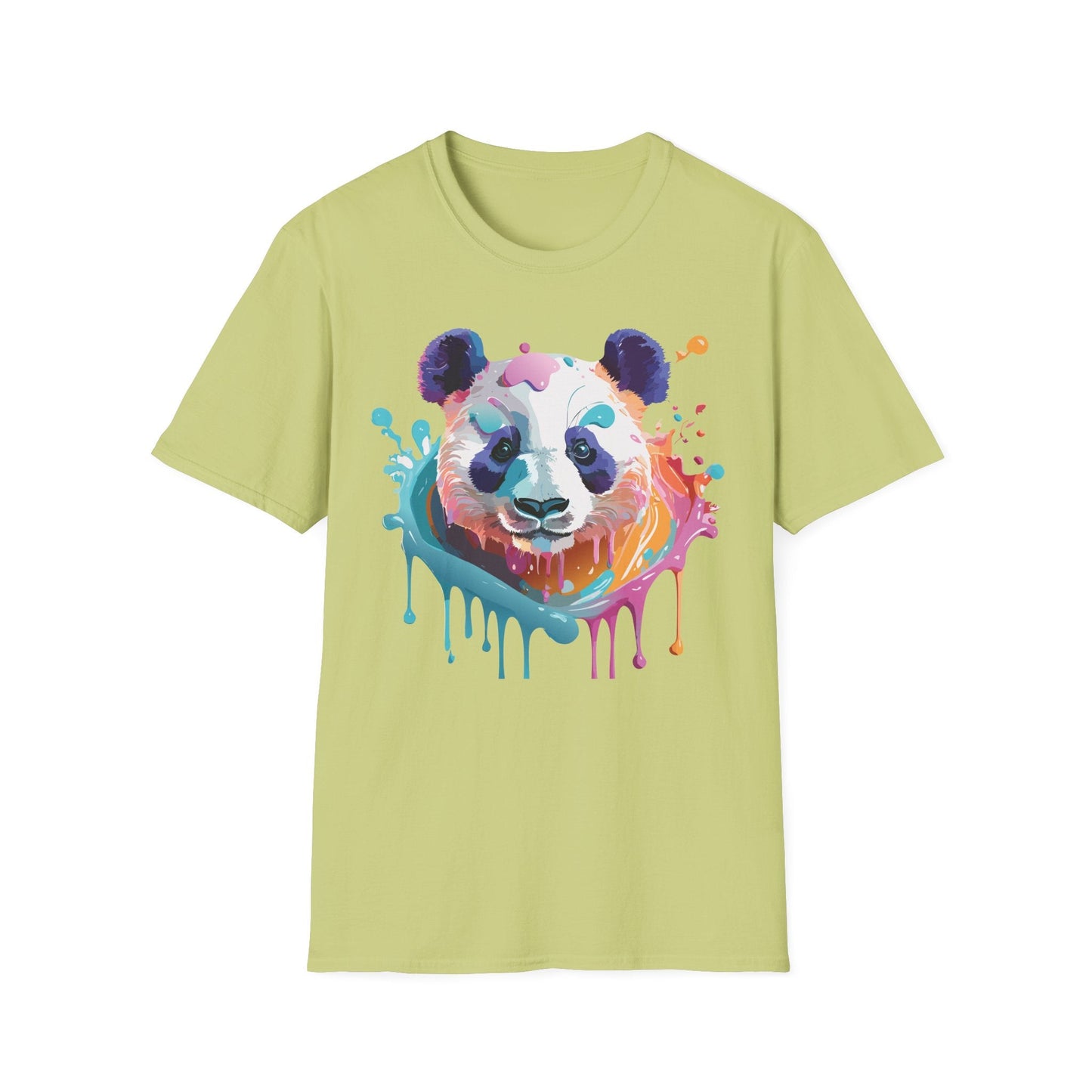 Panda Shirt T Shirt Softstyle 64000 Gildan 100 Percent Ring Spun Cotton Comfortable Animal Tee
