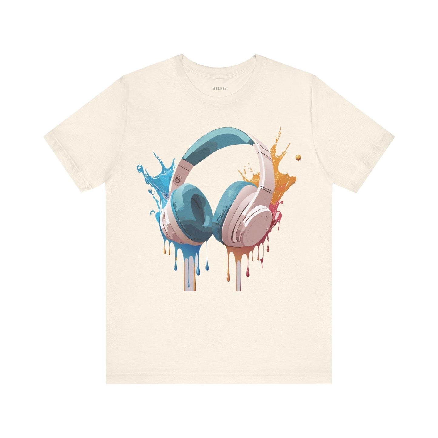 Music Graphic T Shirt Unisex Jersey Short Sleeve With Vintage Inspired Artwork Adelpha