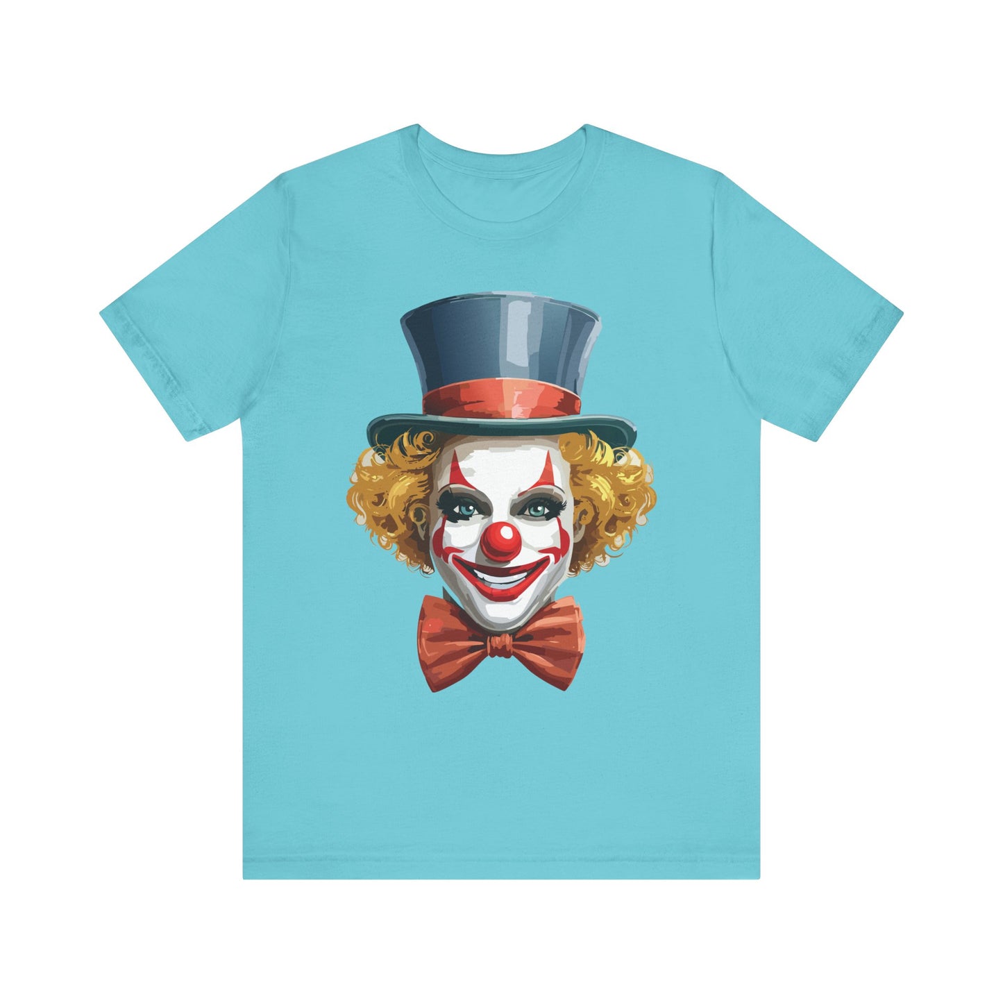 Clown Shirt, Funny Shirt, T-Shirt with Clown, Funny Art Design Tee, Circus Tees, Circus T-Shirt, Unisex Humor Wear 11