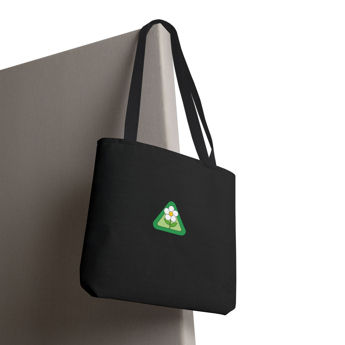 ECO BLACK COLOR CANVAS BAG HIGH-QUALITY 100% SPUN POLYESTER 3 SIZES BAG-E5