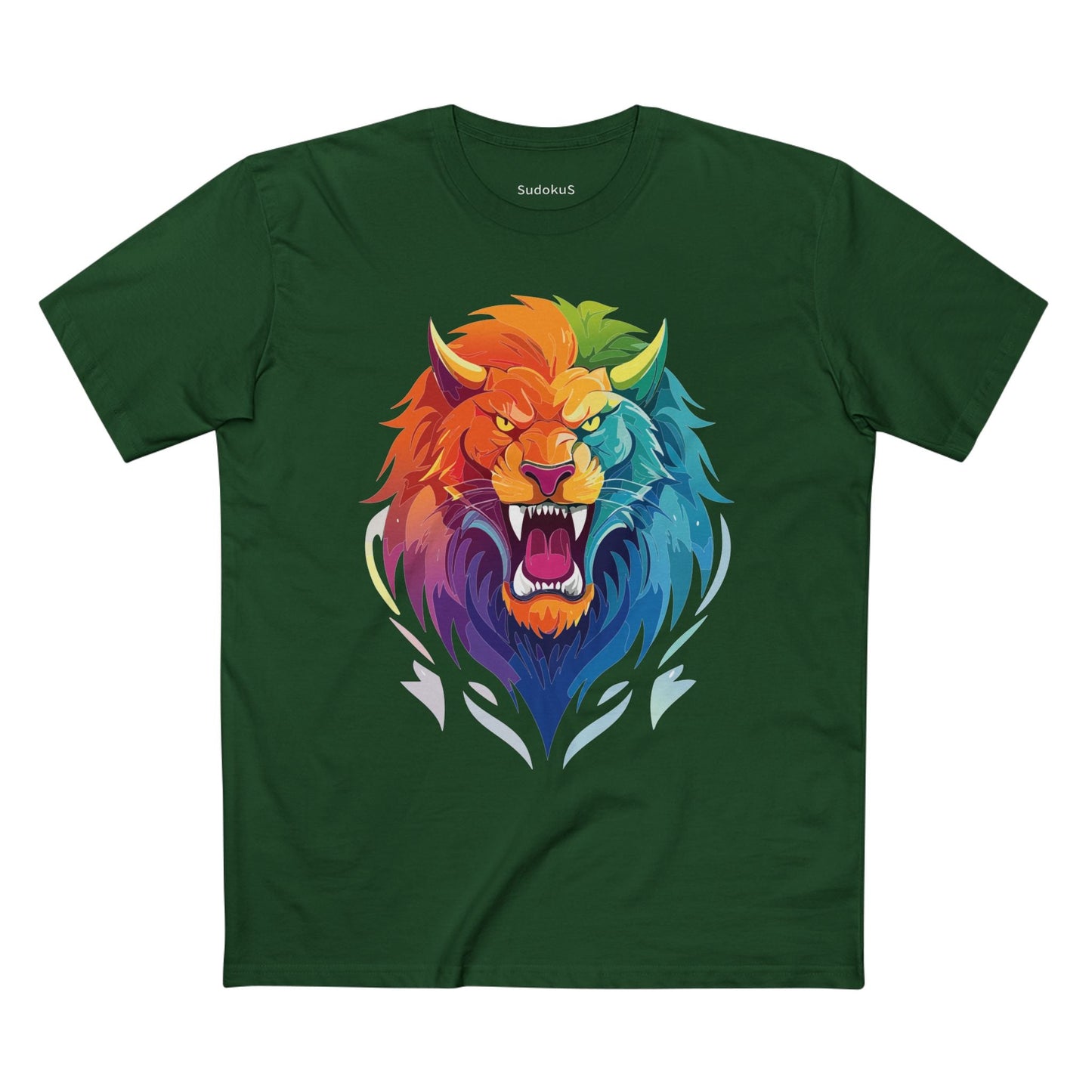 Cartoon Monsters Graphic Unisex 100 Cotton Staple Tee 21