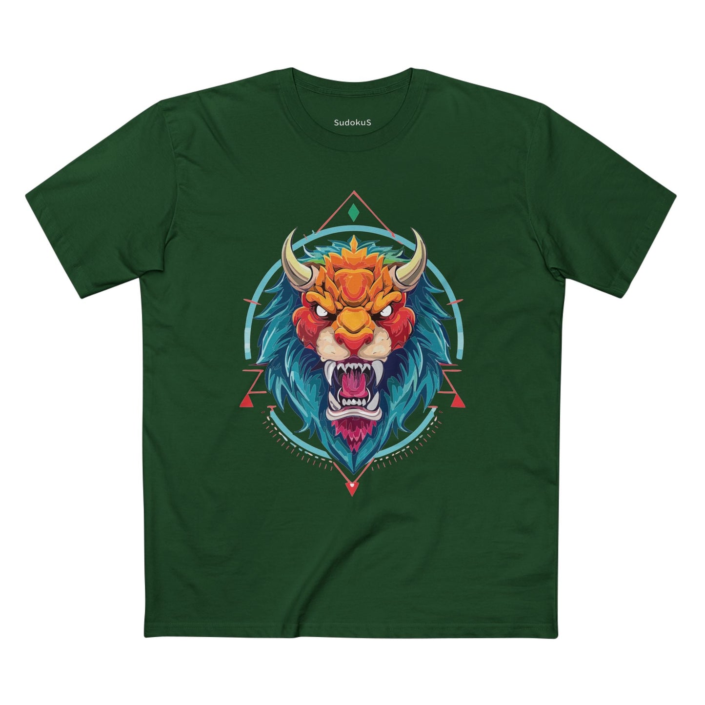 Cartoon Monsters Graphic Unisex 100 Cotton Staple Tee 19