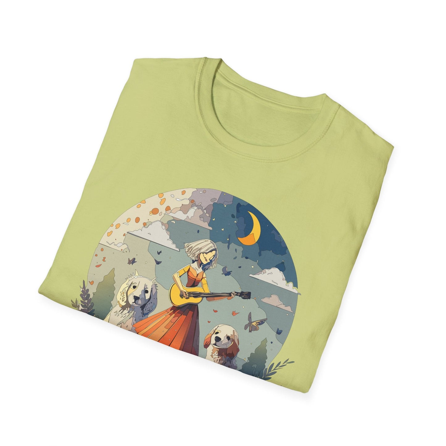 Womens Graphic T Shirts Art Design Tee Softstyle Gildan 64000 100 Percent Cotton