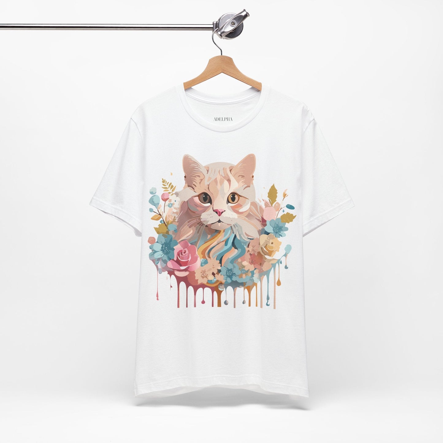 Cat Graphic Tee Unisex Shirt Adelpha Art Vintage Inspired Design