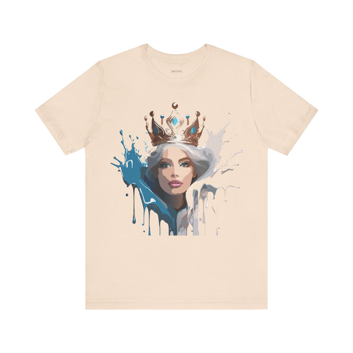 Queen Graphic Unisex Cotton Bella+Canvas Tee with Art Design m181