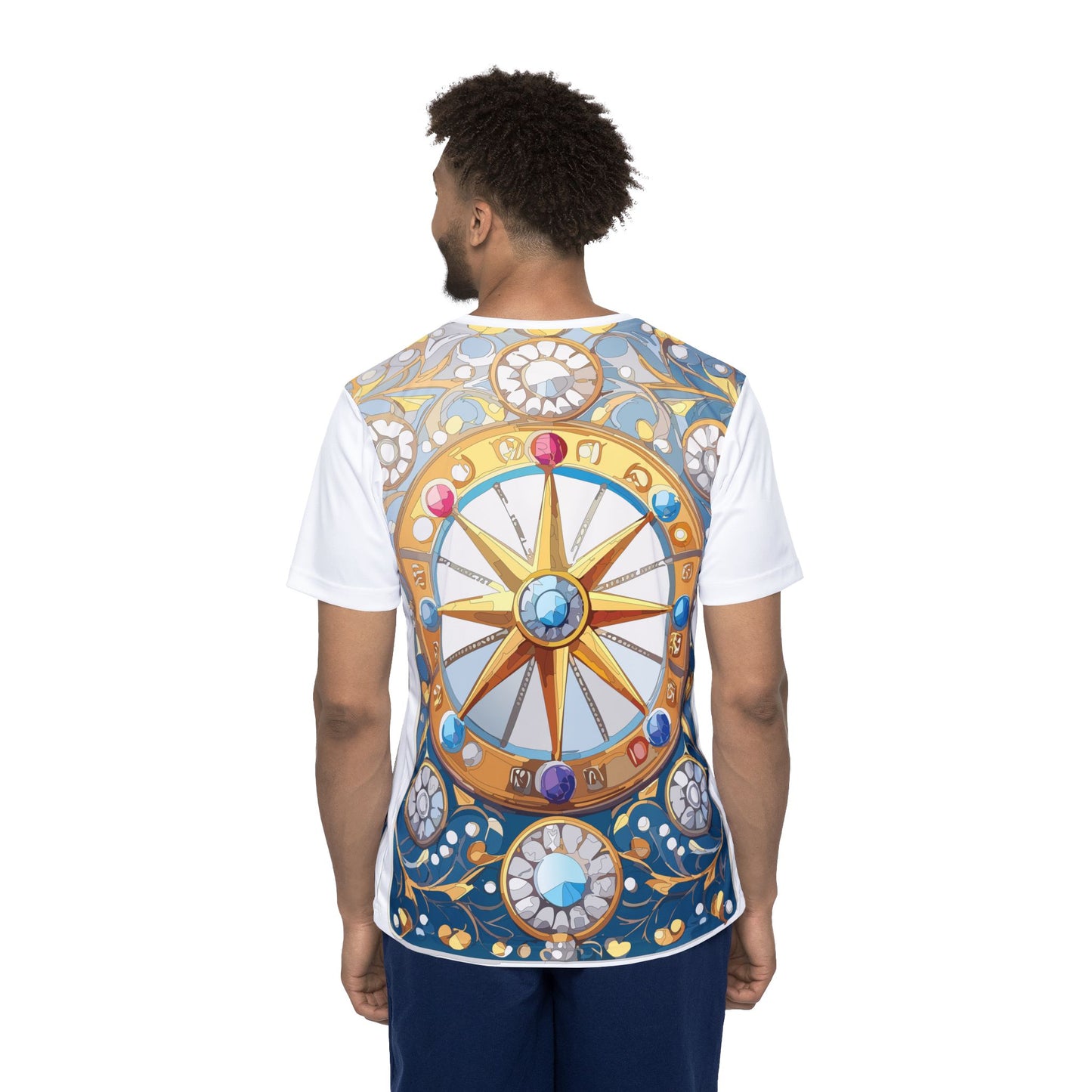 20-Card Deck Graphic T-Shirt, Art Design Poly Shirt, All Over Print Graphic Tee, Playing Cards T-Shirt, Playing Cards Tees