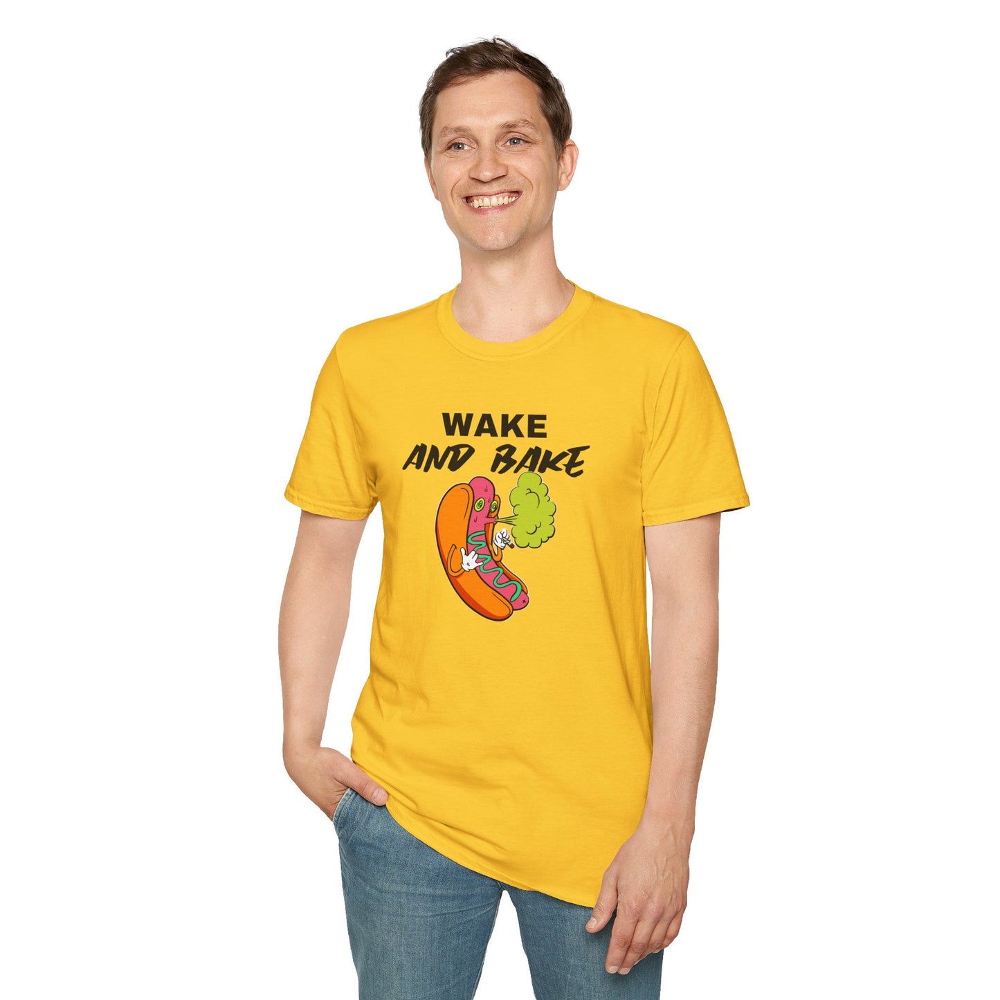 Funny Food T Shirts Unisex Softstyle Tee With Art Design Gildan 64000 100 Percent Ring Spun Cotton
