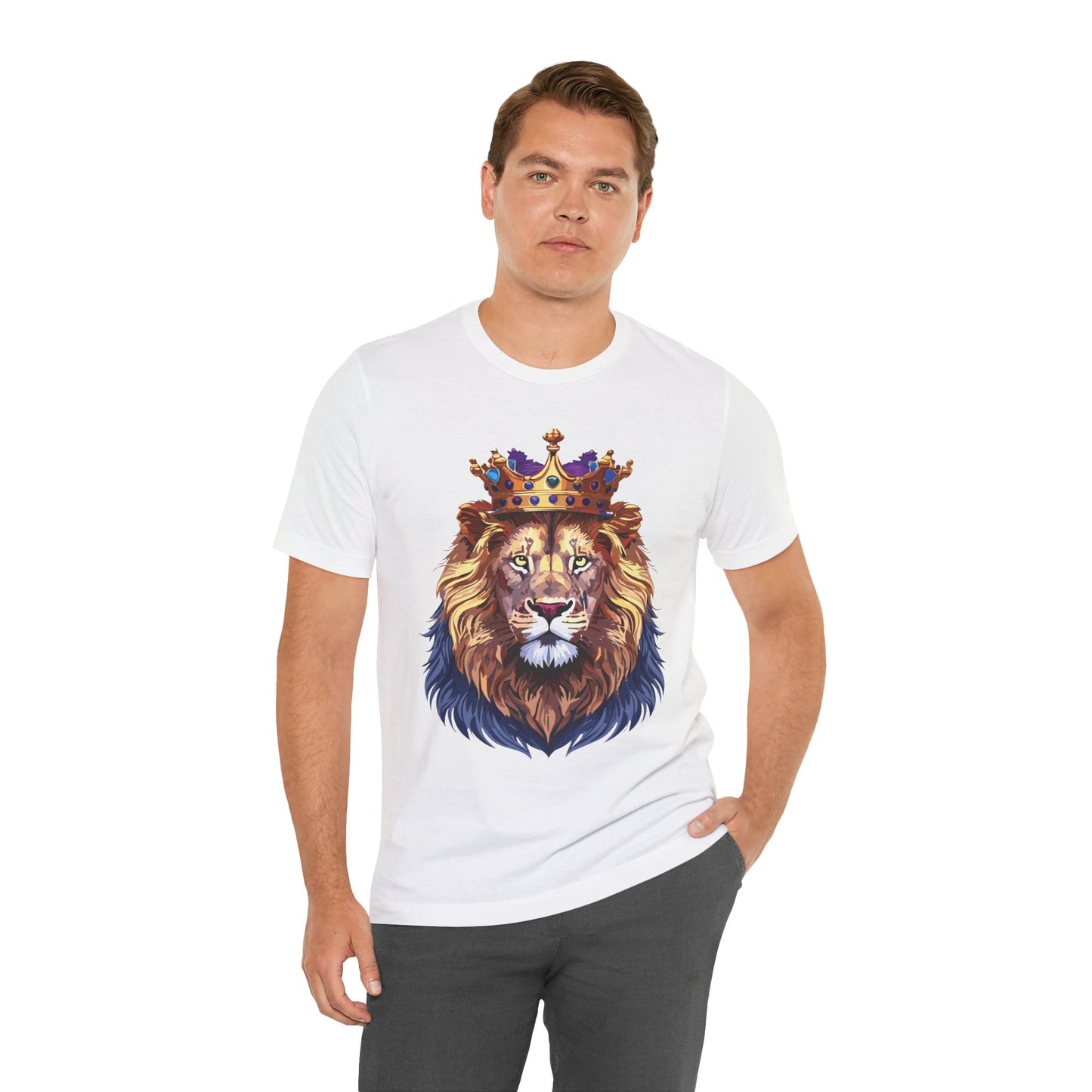 Unisex Animal Graphic Tee Shirt Art Design Wild Animals Shirt Gildan Softstyle Cotton