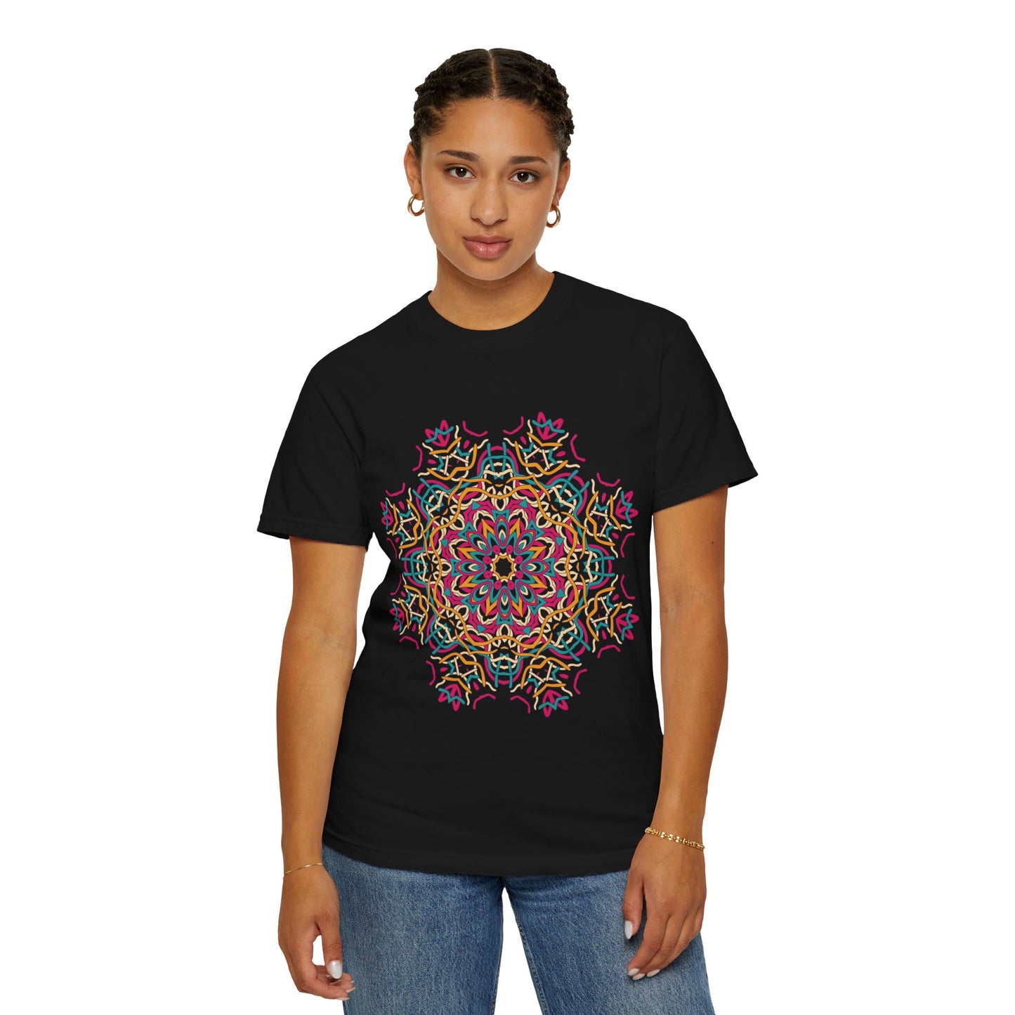 Unisex T-shirt with abstract print