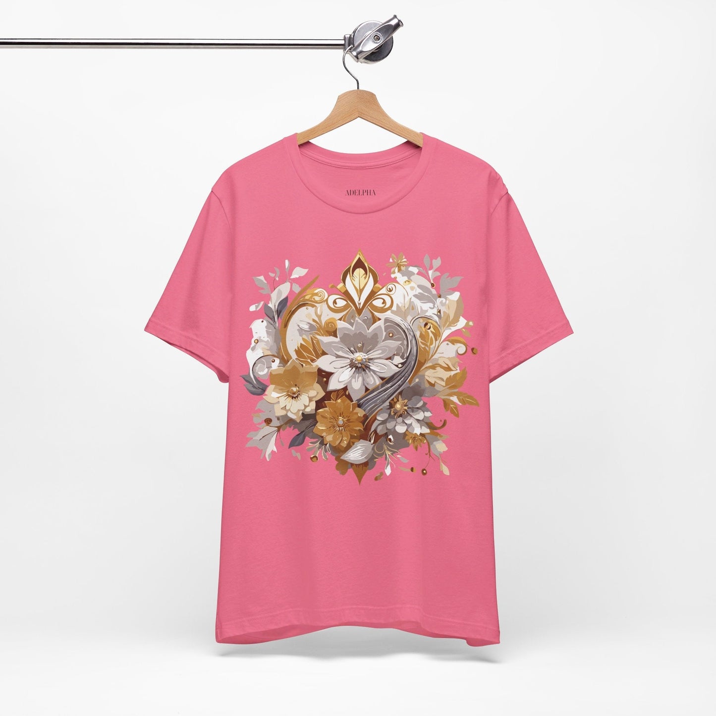 Adelpha Vintage Inspired Unisex Graphic Tee Short Sleeve Jersey Art Design Premium Casual Wear
