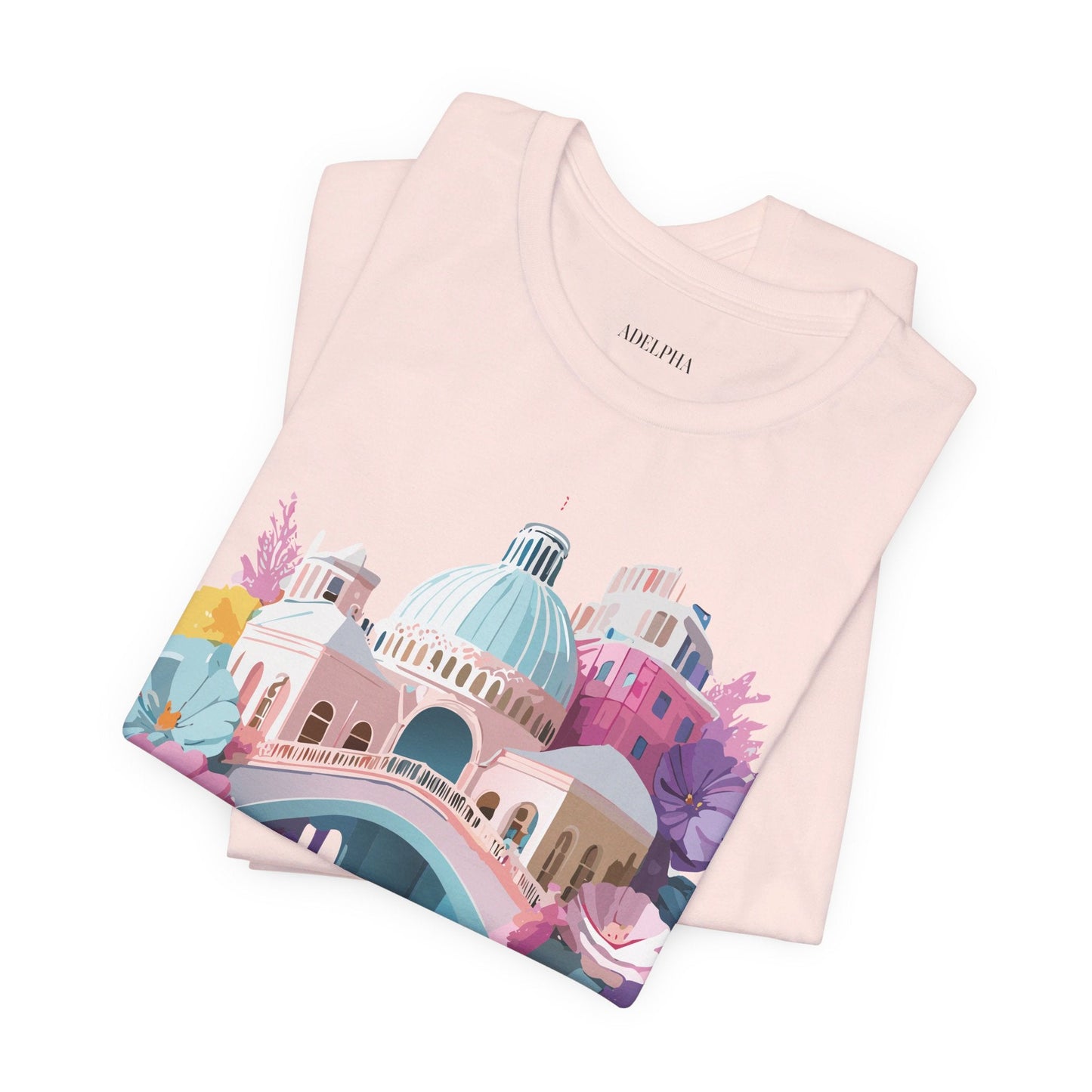 Venice Inspired Tourist Shirt Unisex Graphic Tee Adelpha Vintage Artwork Design Art