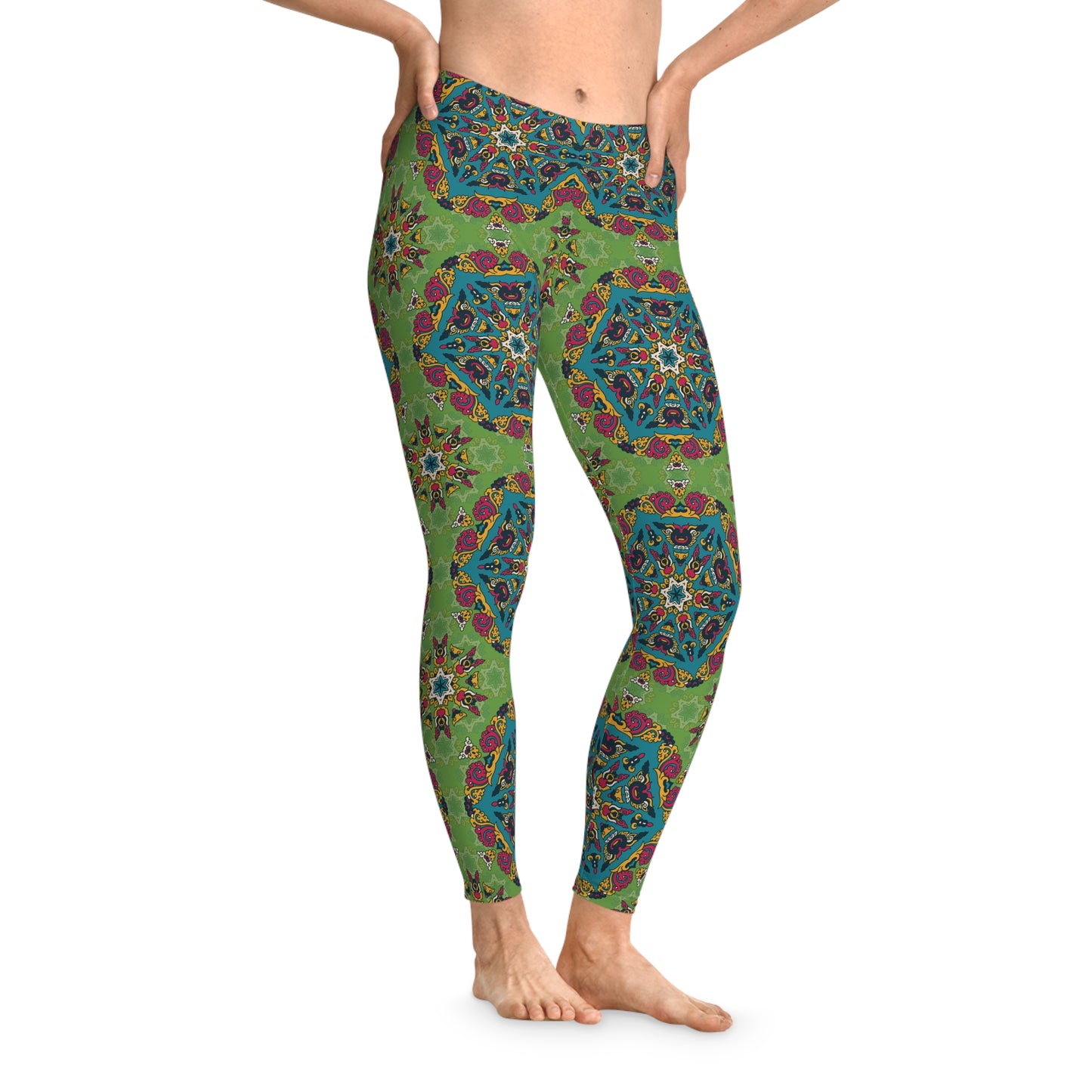 Leggings con estampado tradicional