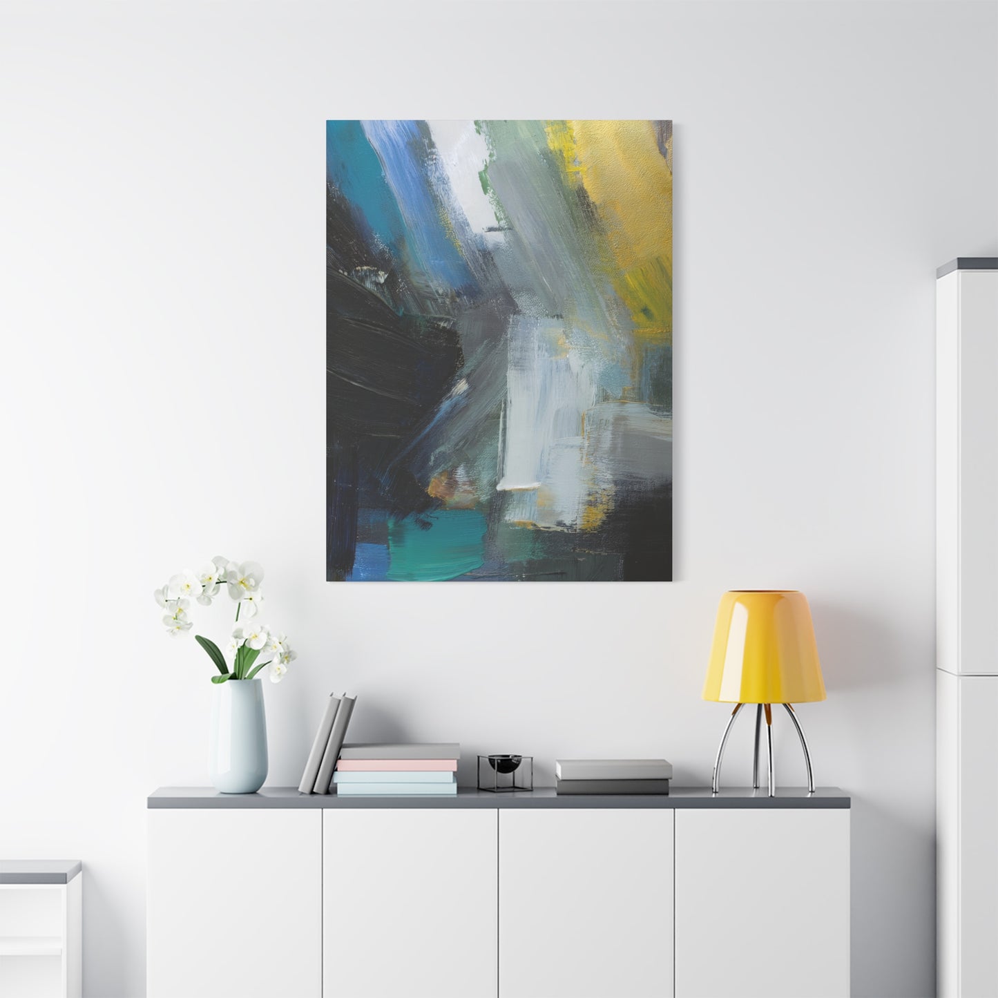 Abstract Oil Painting Print Canvas 20x24,20x30,24x30 24x32,24x36,30x40 32x48,36x48,40x60 Pine-Wood Inner Frame ABS-81